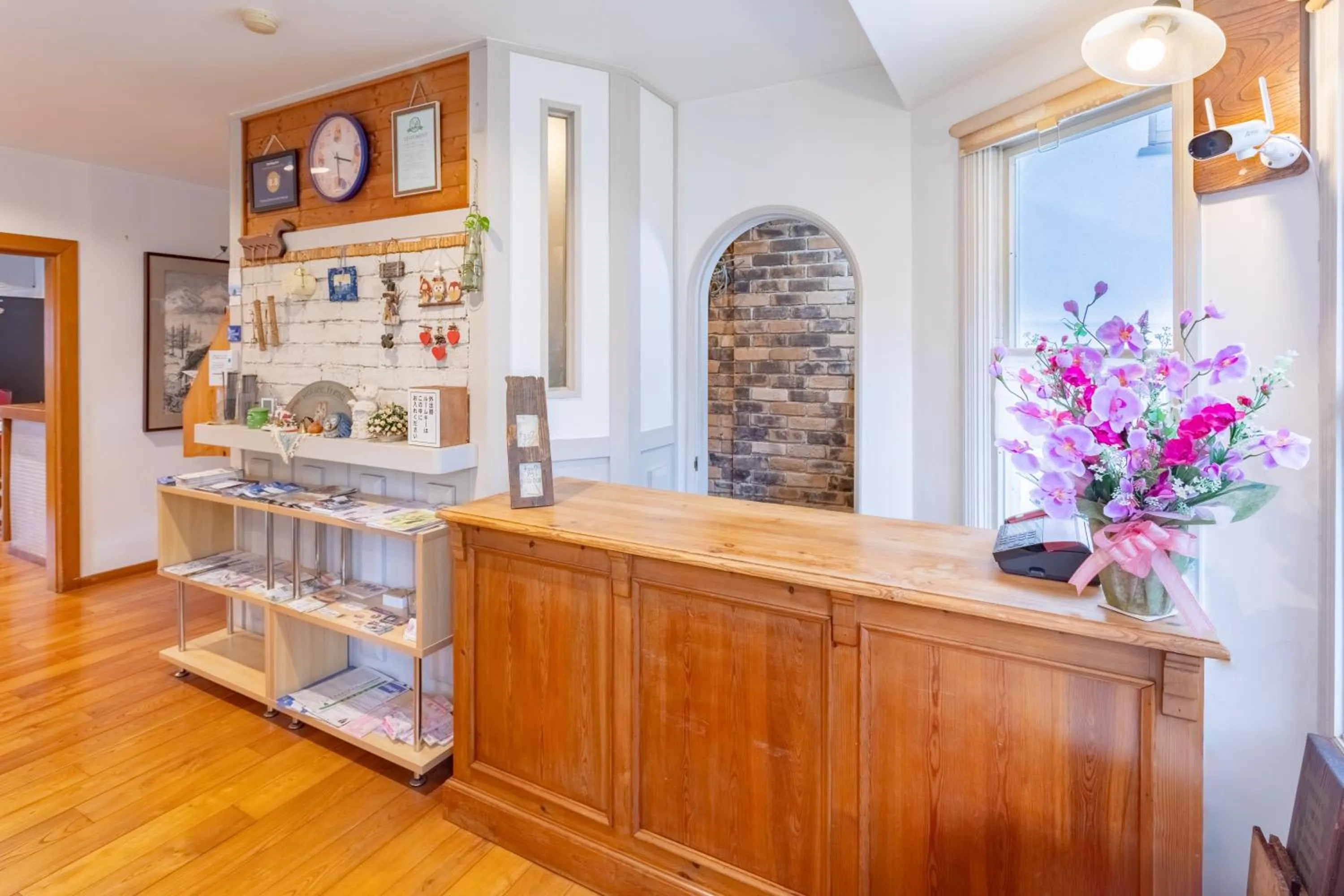 Lobby or reception in Pension Eastmountain Hakuba