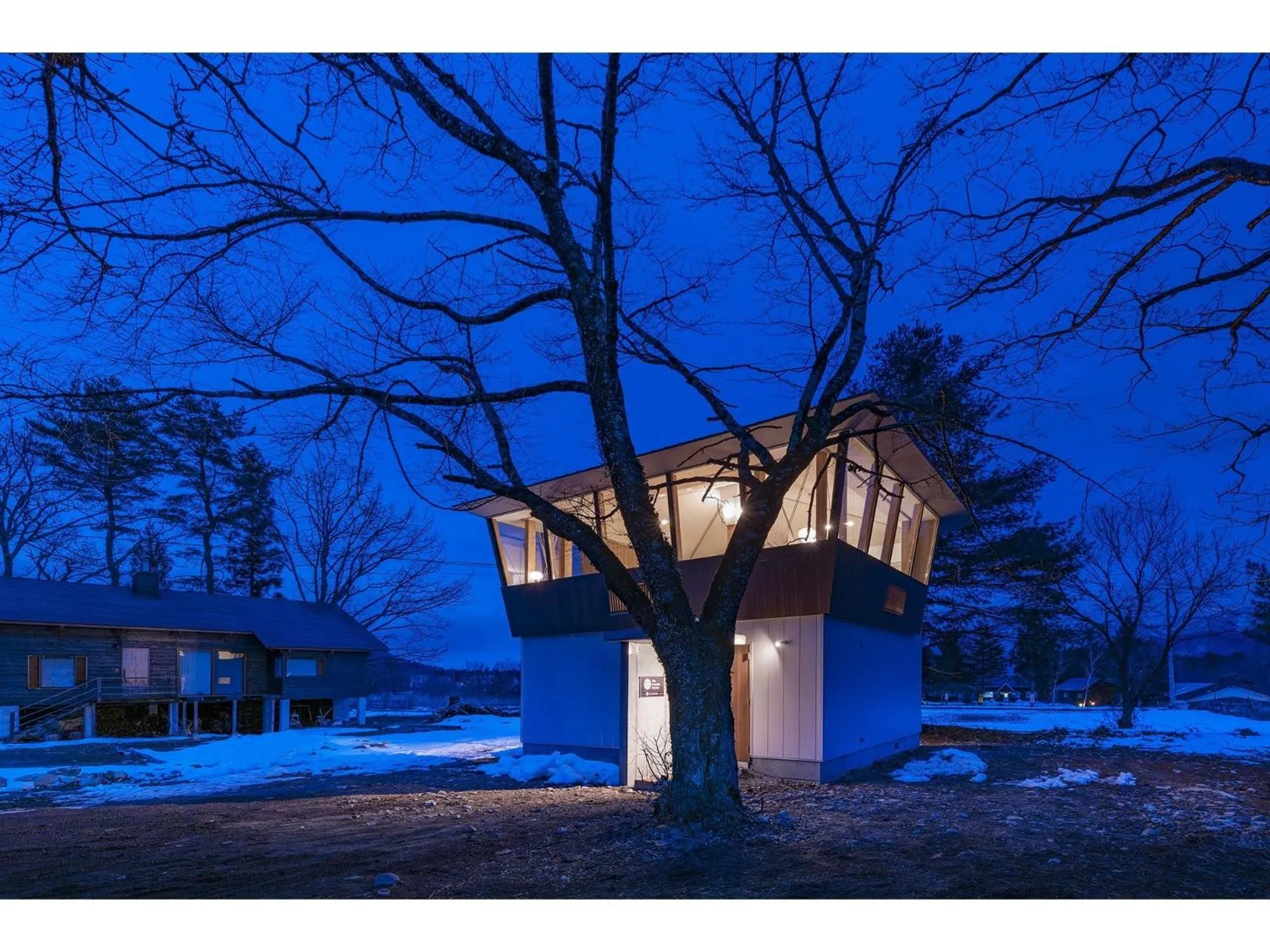 Facade/entrance in Pension Eastmountain Hakuba