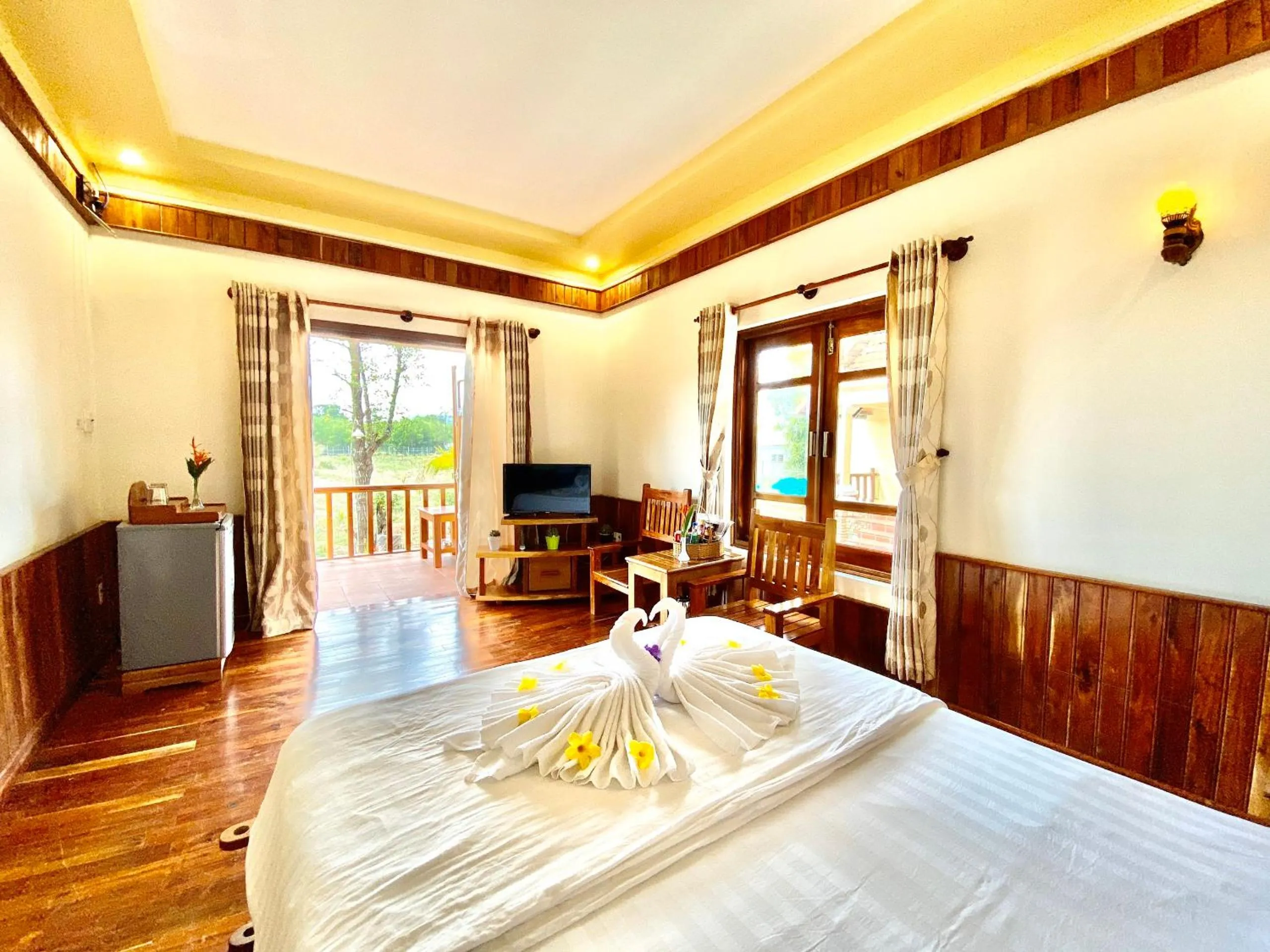 Bed in Villa Lien Tho