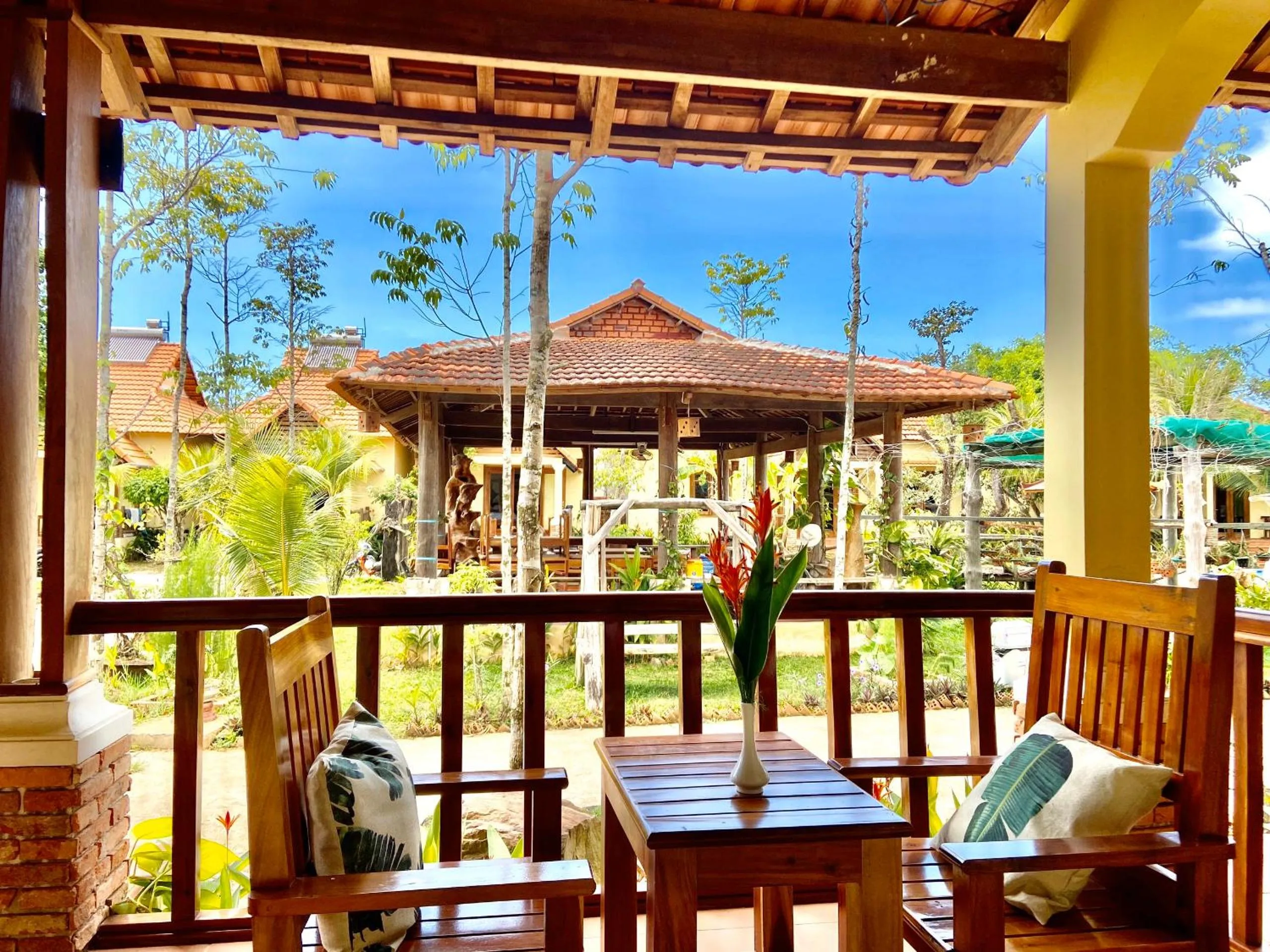 Balcony/Terrace in Villa Lien Tho