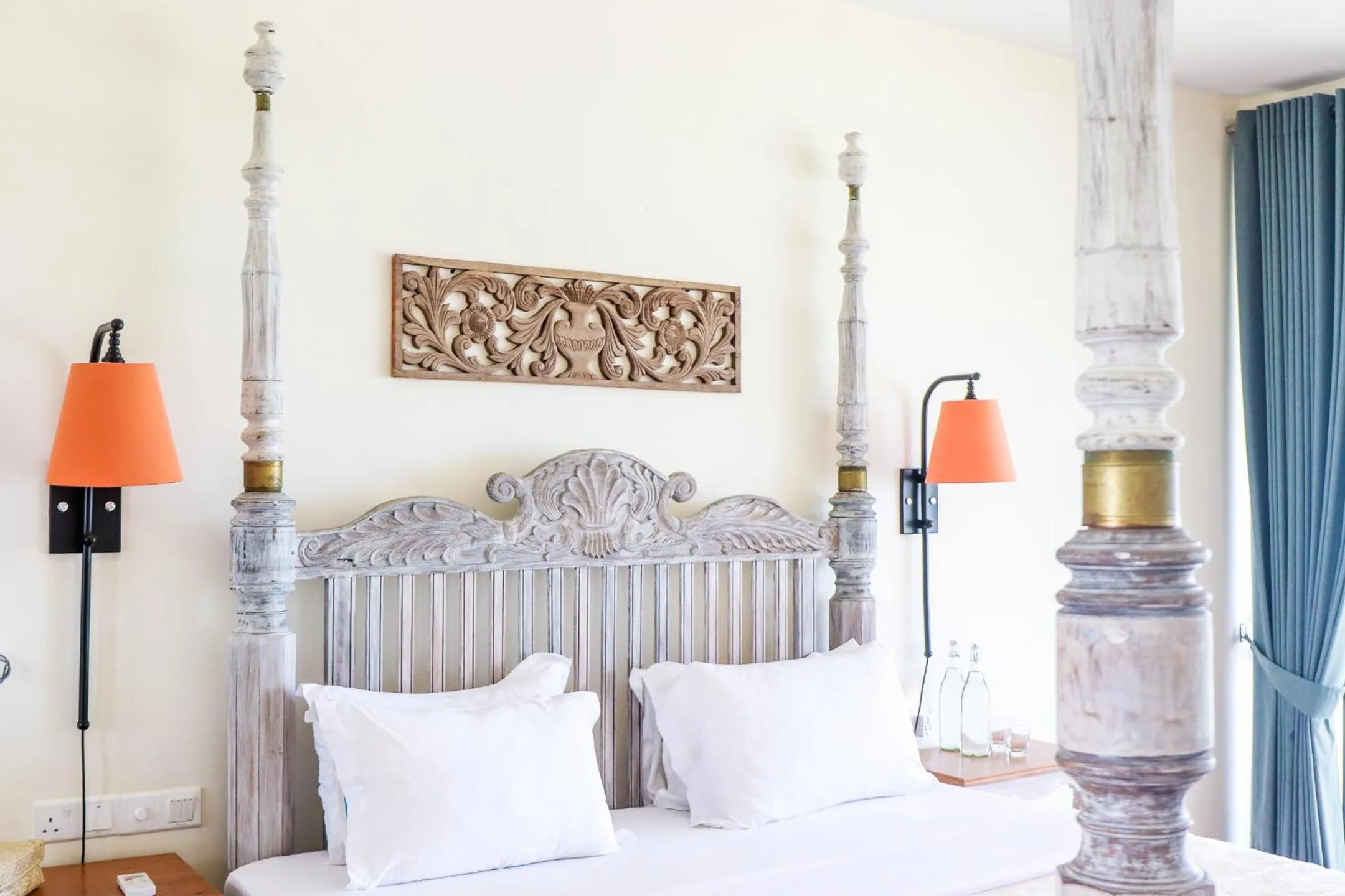 Bed in Naomi Beach Resort - Adults only