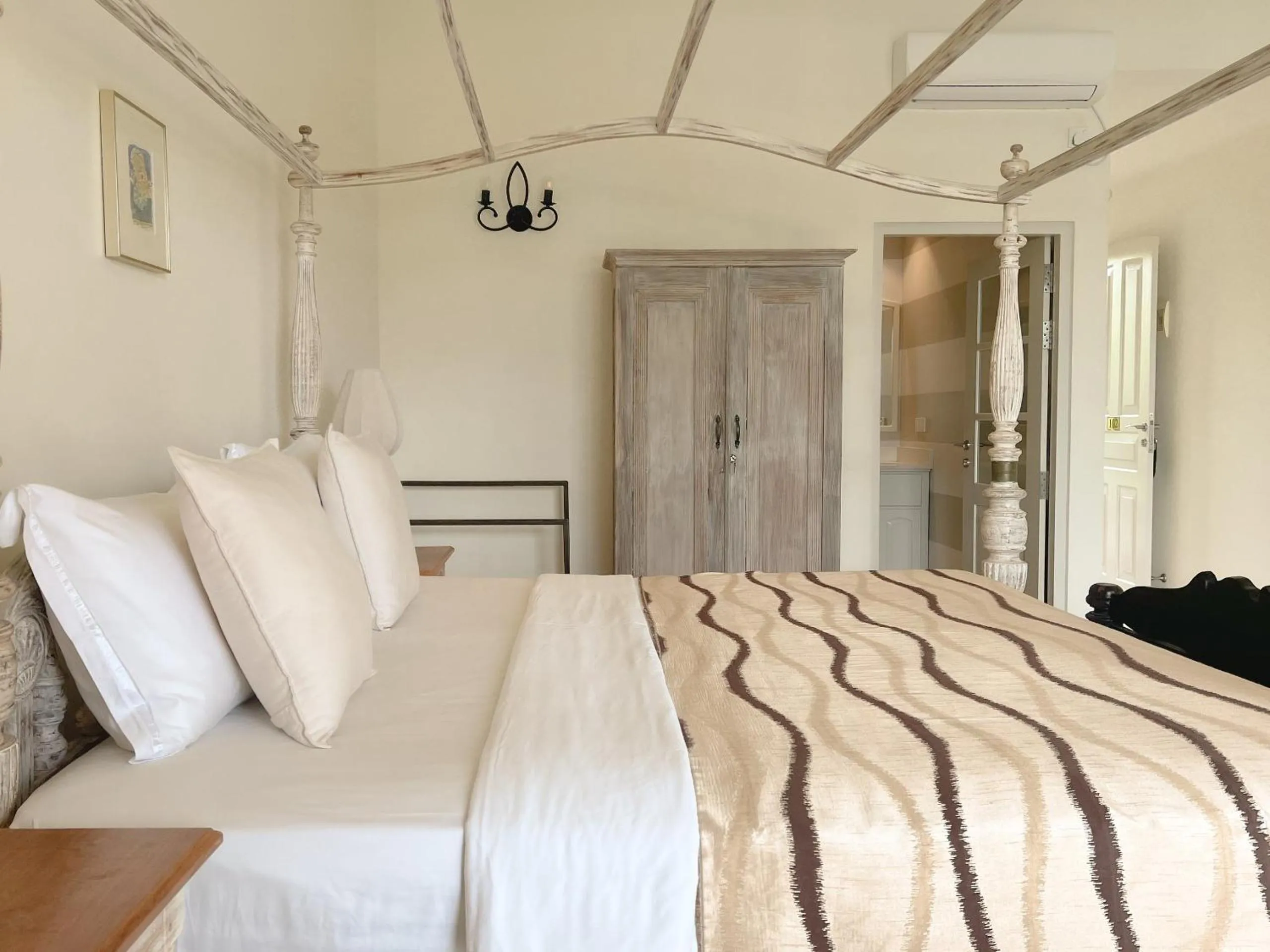 Bed in Naomi Beach Resort - Adults only