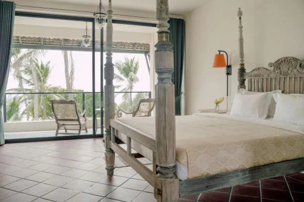 Bed in Naomi Beach Resort - Adults only