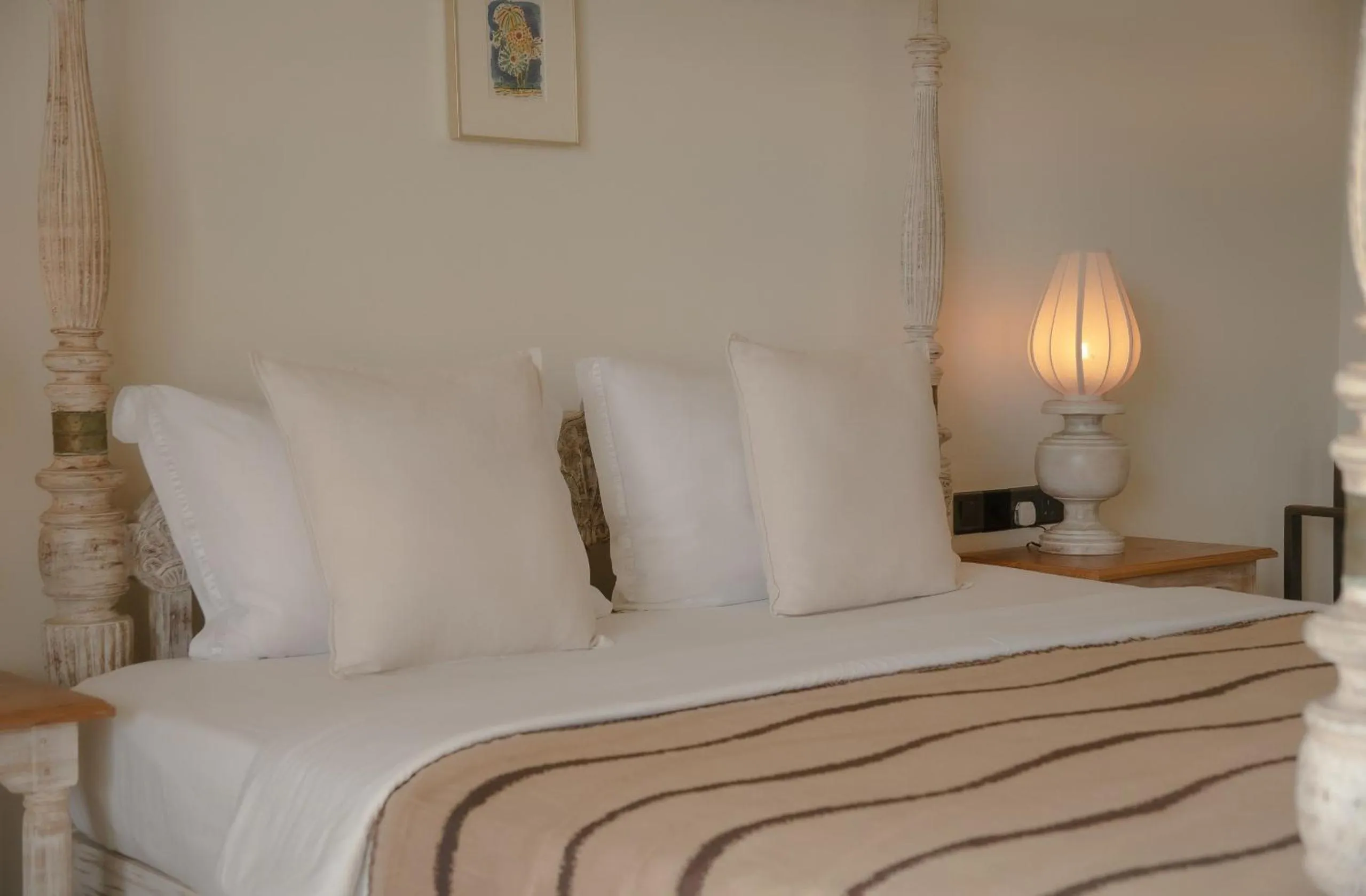 Bed in Naomi Beach Resort - Adults only