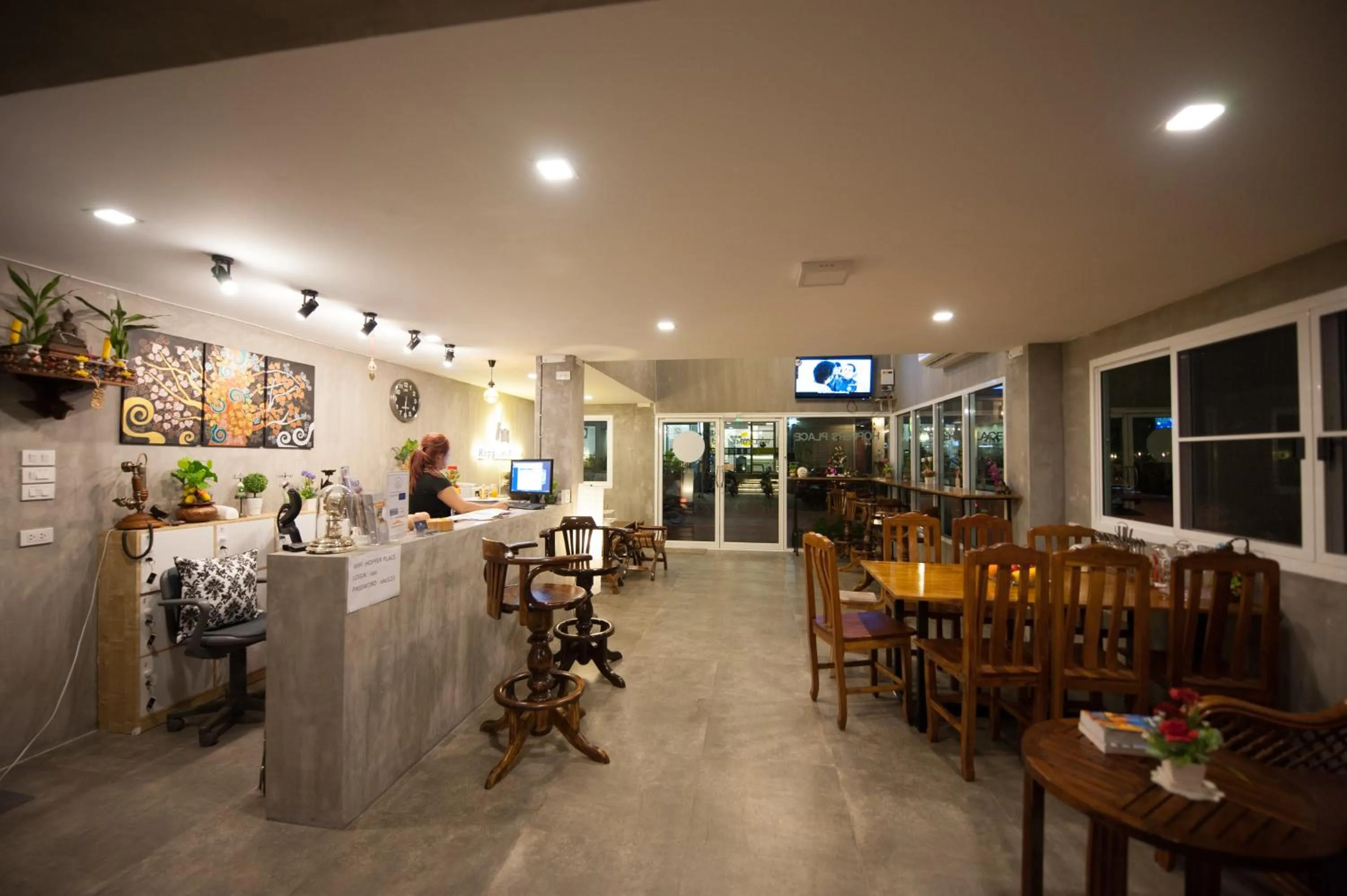 Lobby or reception in Hoppers Place Donmuang