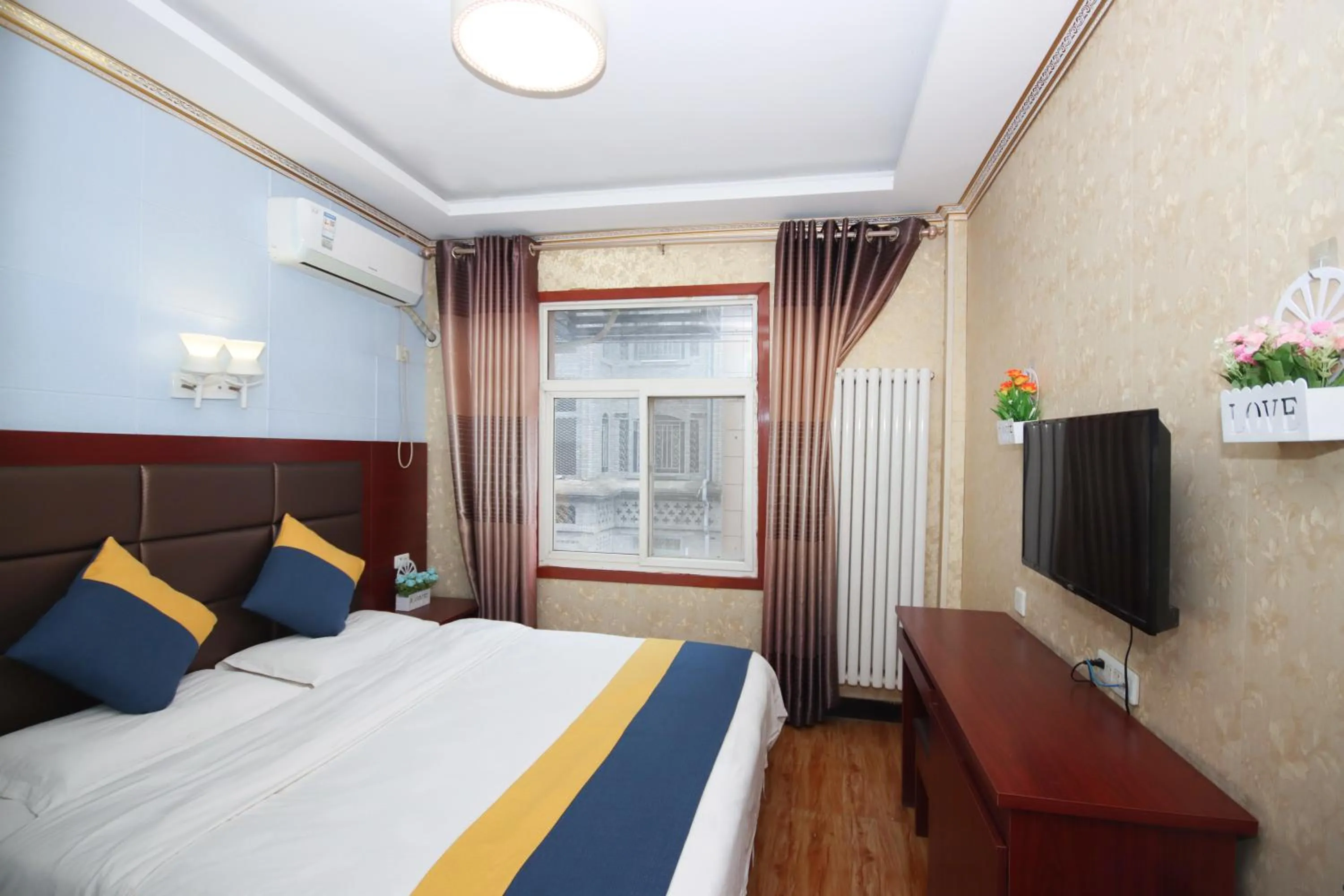 Photo of the whole room, Bed in One Meter Sunshine Xi'an Xianyang International Airport Hotel