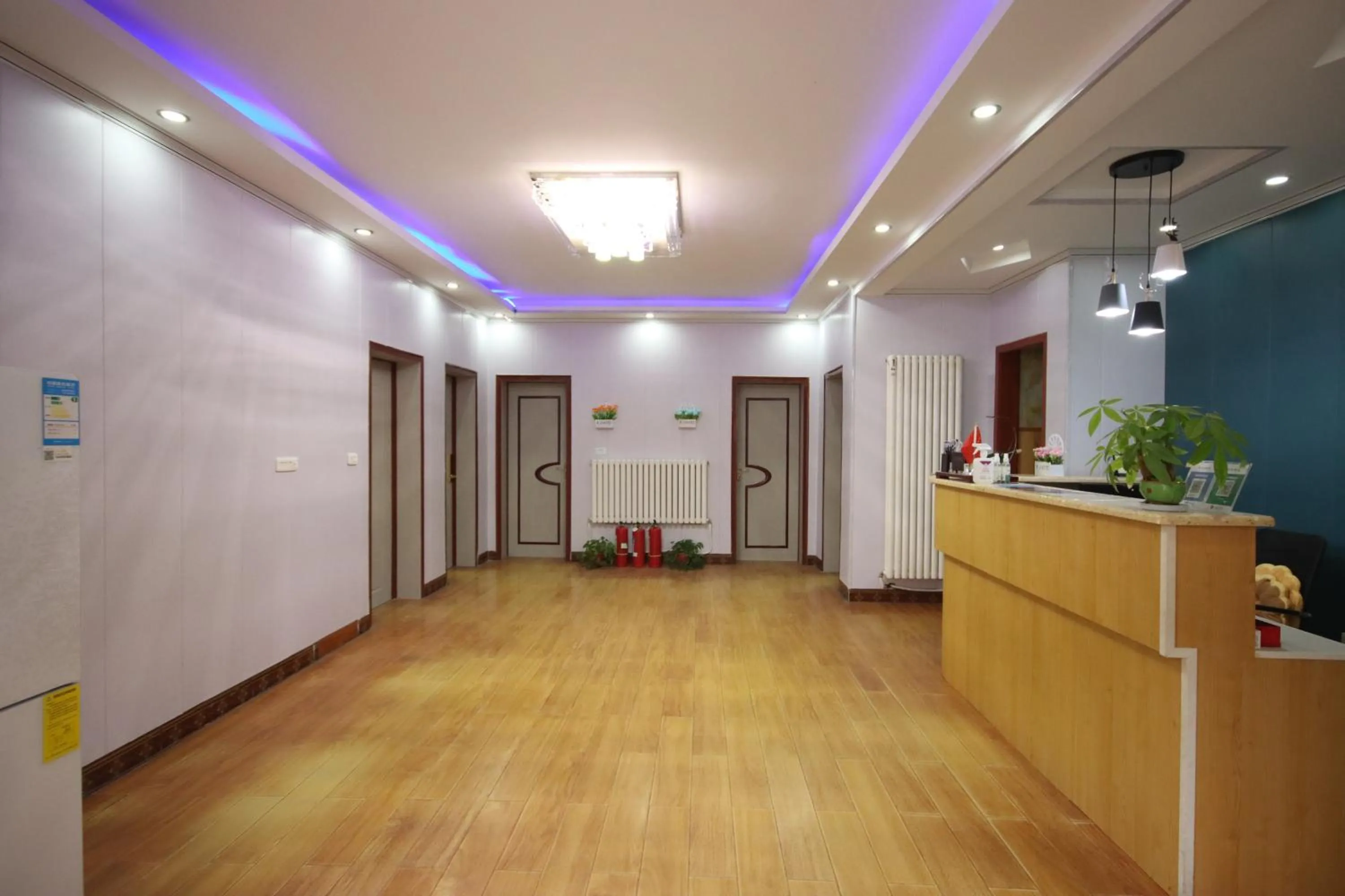 Lobby or reception in One Meter Sunshine Xi'an Xianyang International Airport Hotel