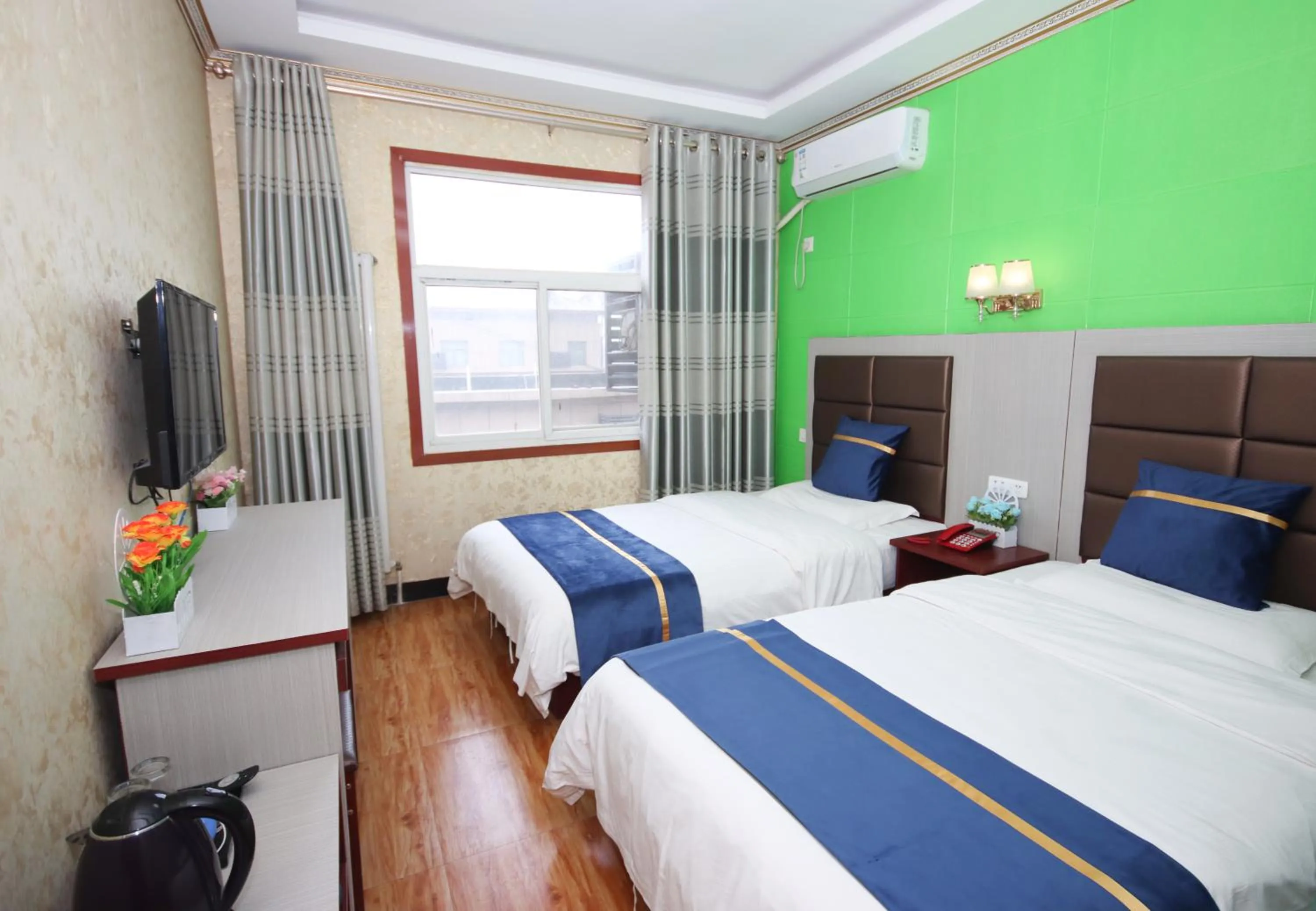 Photo of the whole room, Bed in One Meter Sunshine Xi'an Xianyang International Airport Hotel