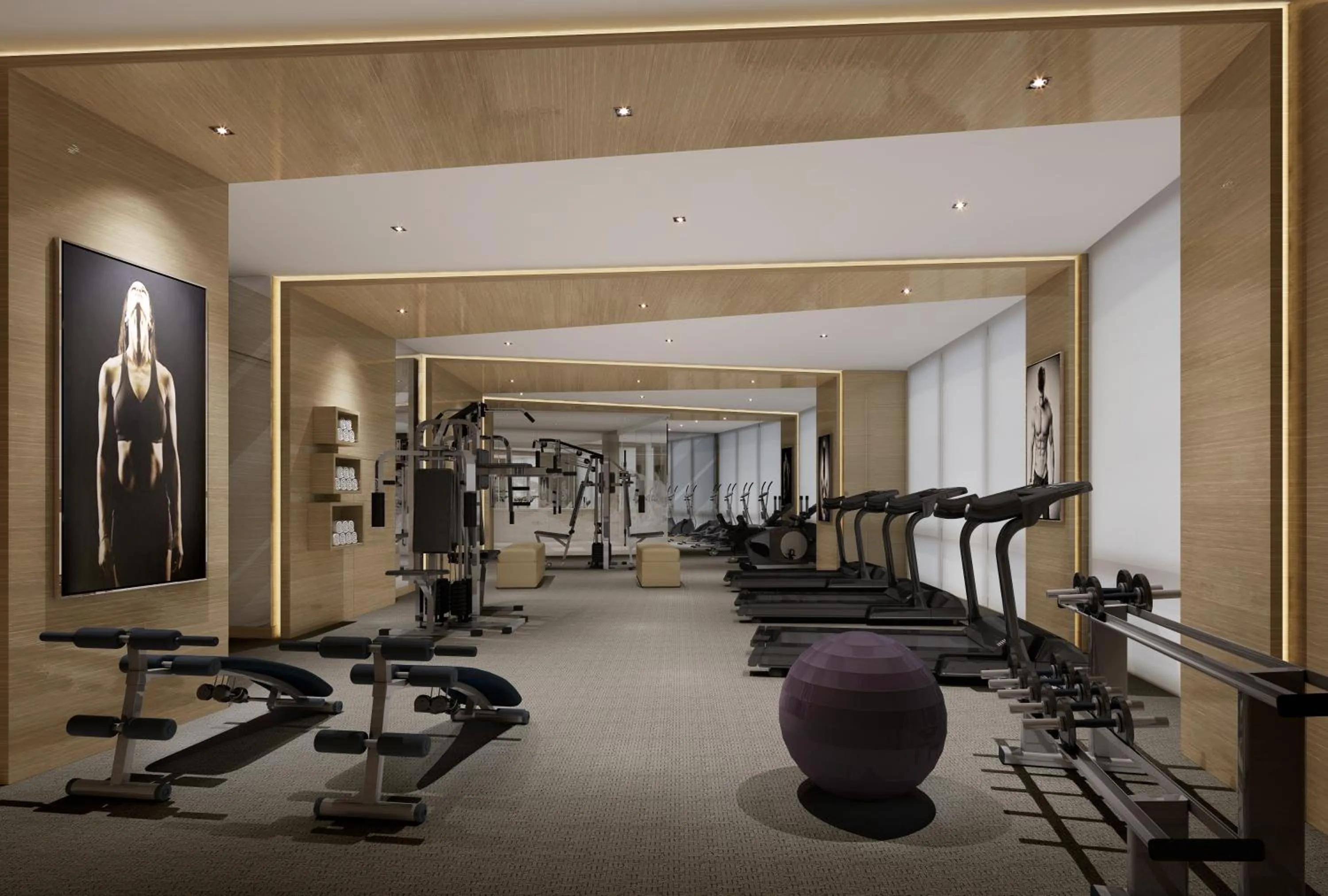 Fitness centre/facilities in Somerset Software Park Xiamen