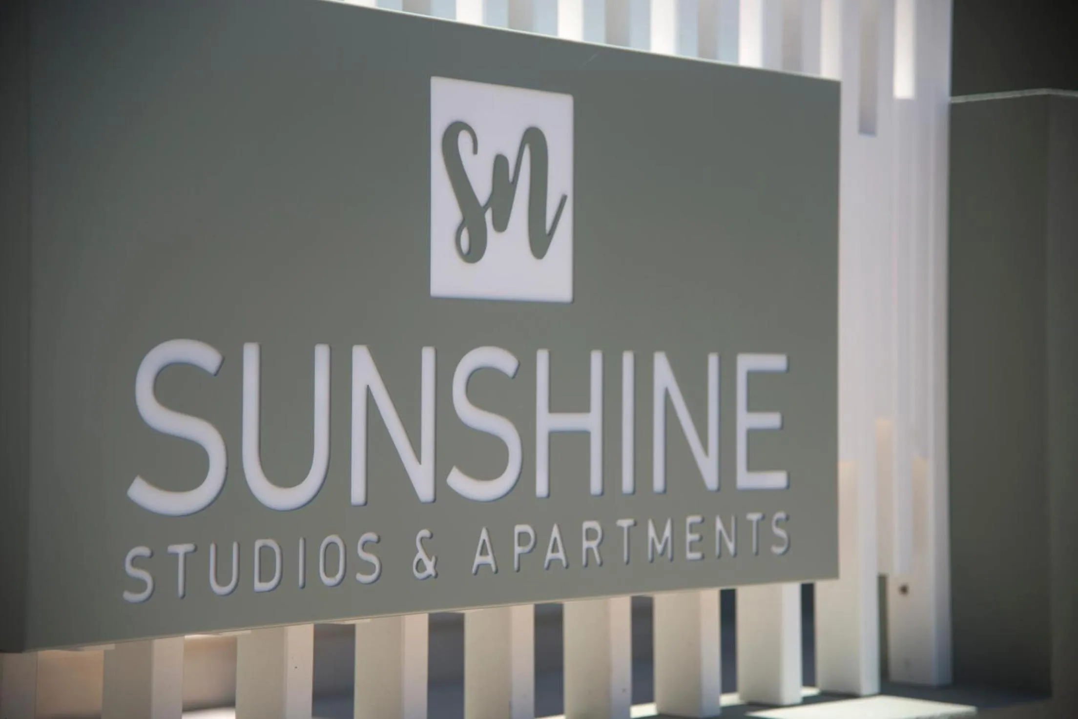 Property logo or sign in Sunshine Studios