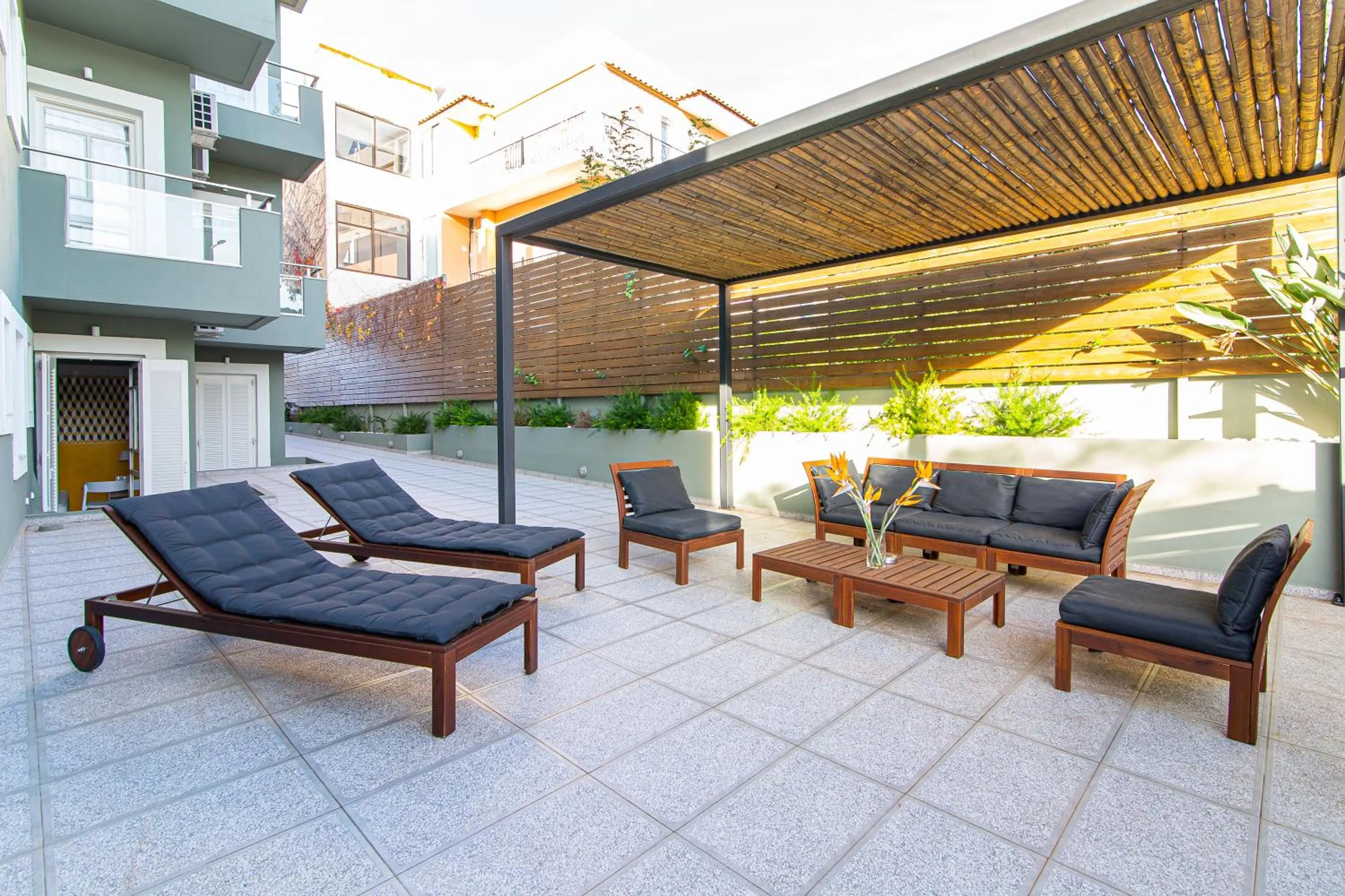 Patio in Sunshine Studios