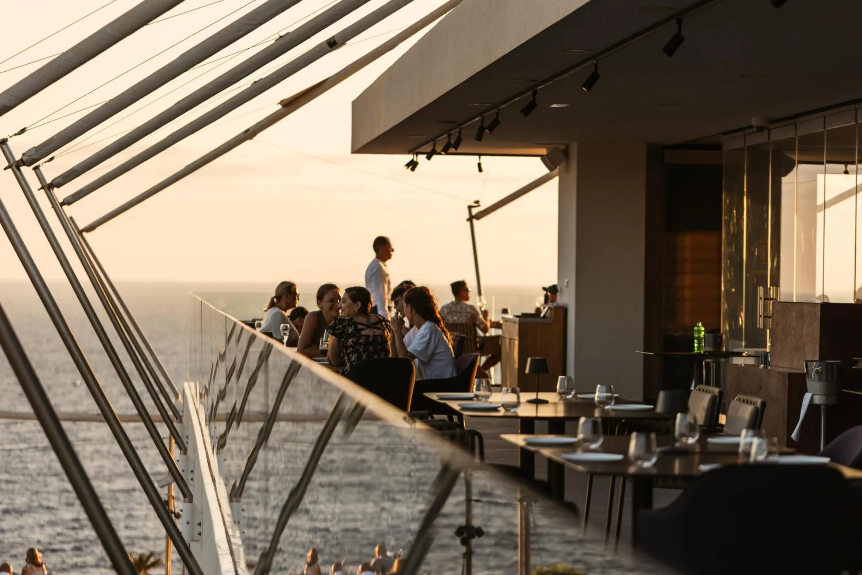 Restaurant/places to eat in 7Pines Resort Ibiza, part of Destination by Hyatt