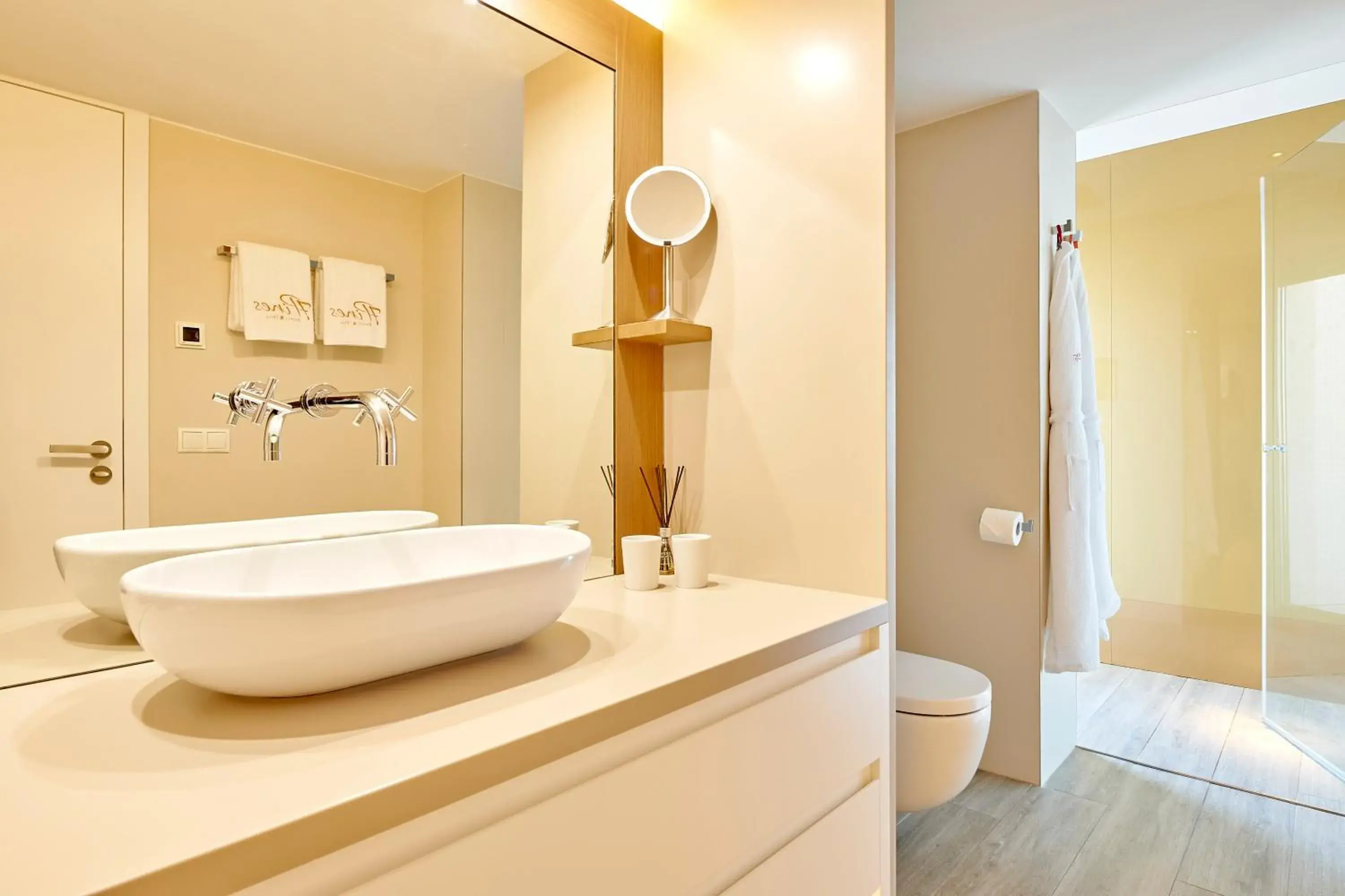 Bathroom in 7Pines Resort Ibiza, part of Destination by Hyatt Bathroom in 7Pines Resort Ibiza, part of Destination by Hyatt