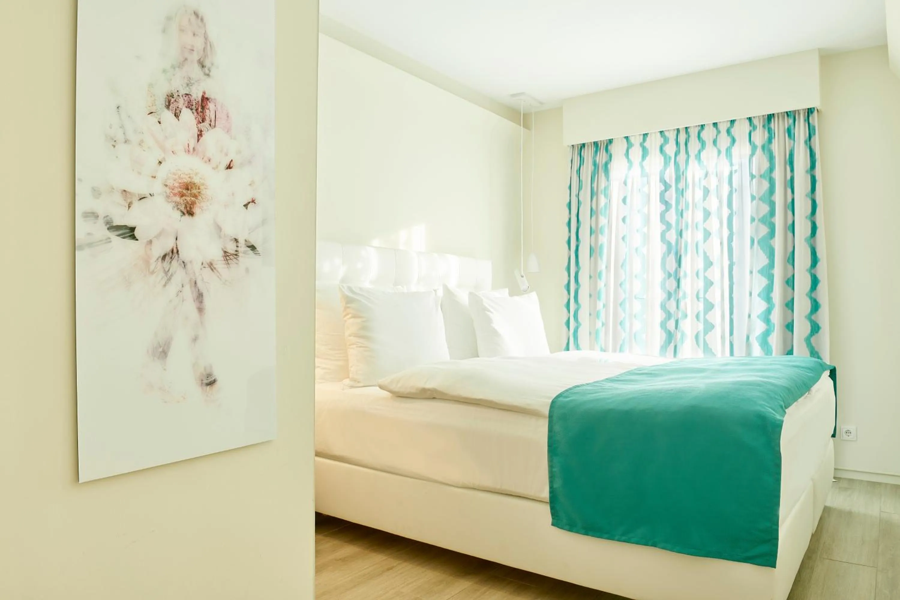 Bed in 7Pines Resort Ibiza, part of Destination by Hyatt