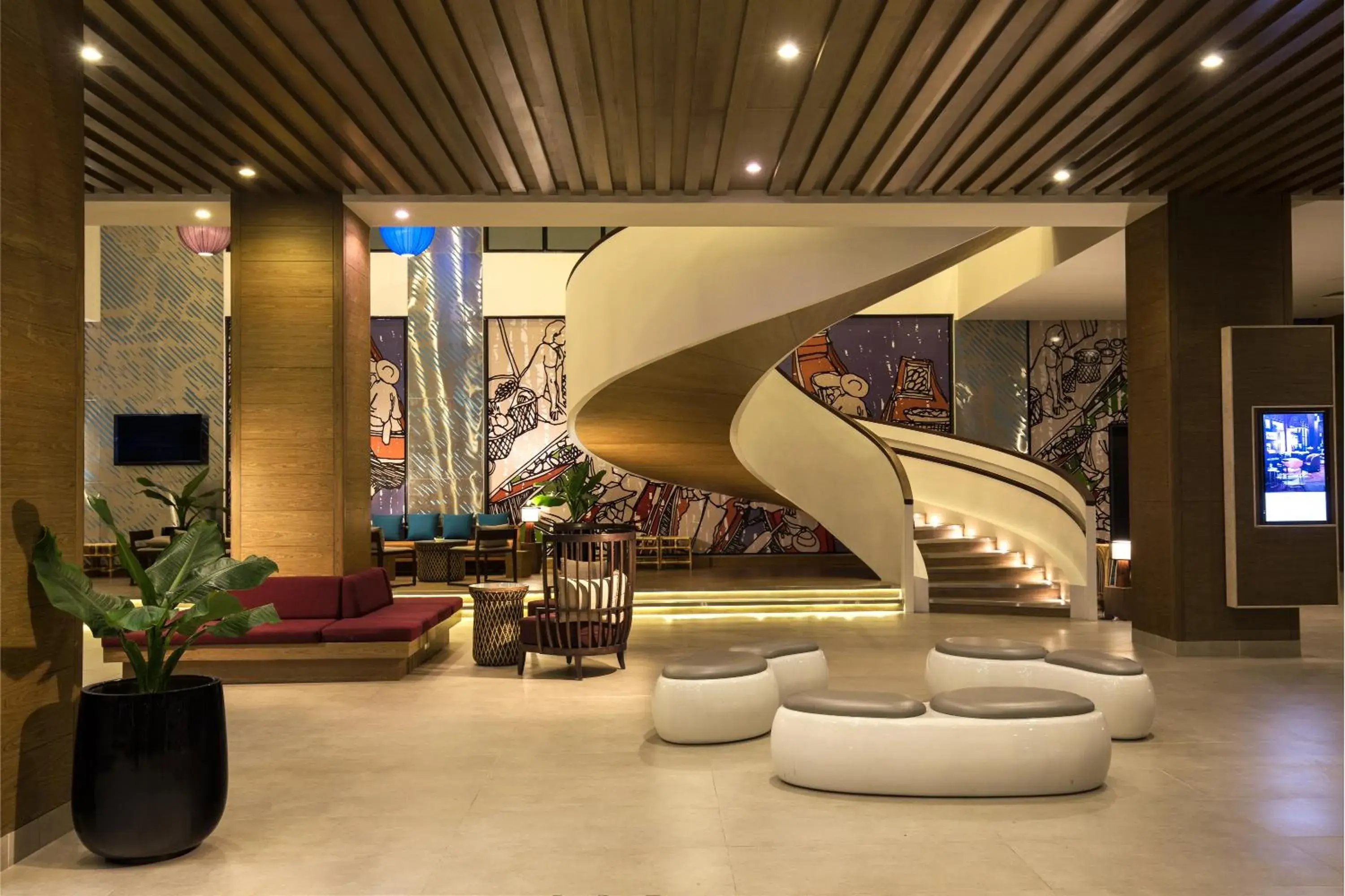 Lobby or reception in Citadines Bayfront Nha Trang Lobby or reception in Citadines Bayfront Nha Trang