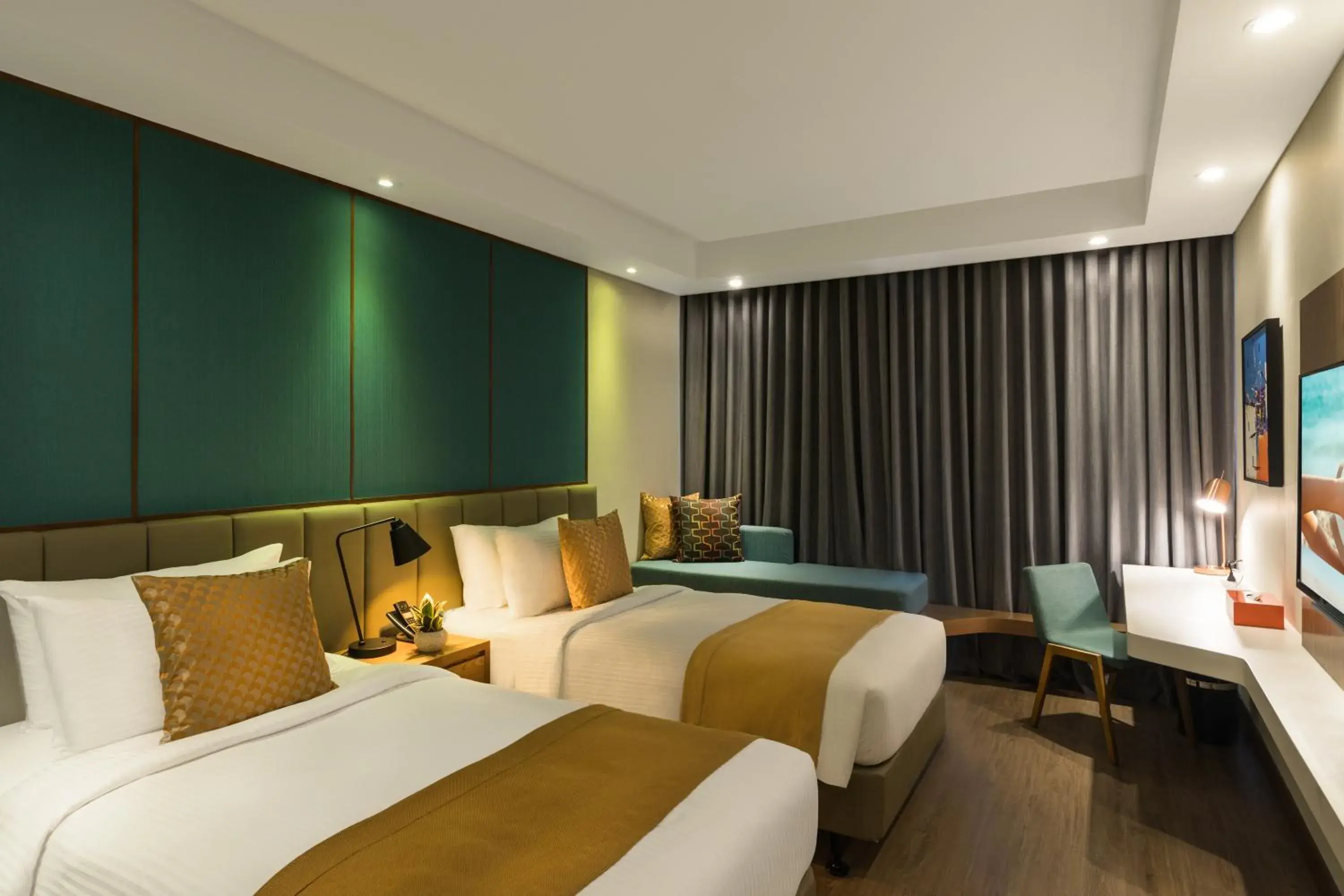 Bed in Citadines Bayfront Nha Trang Bed in Citadines Bayfront Nha Trang