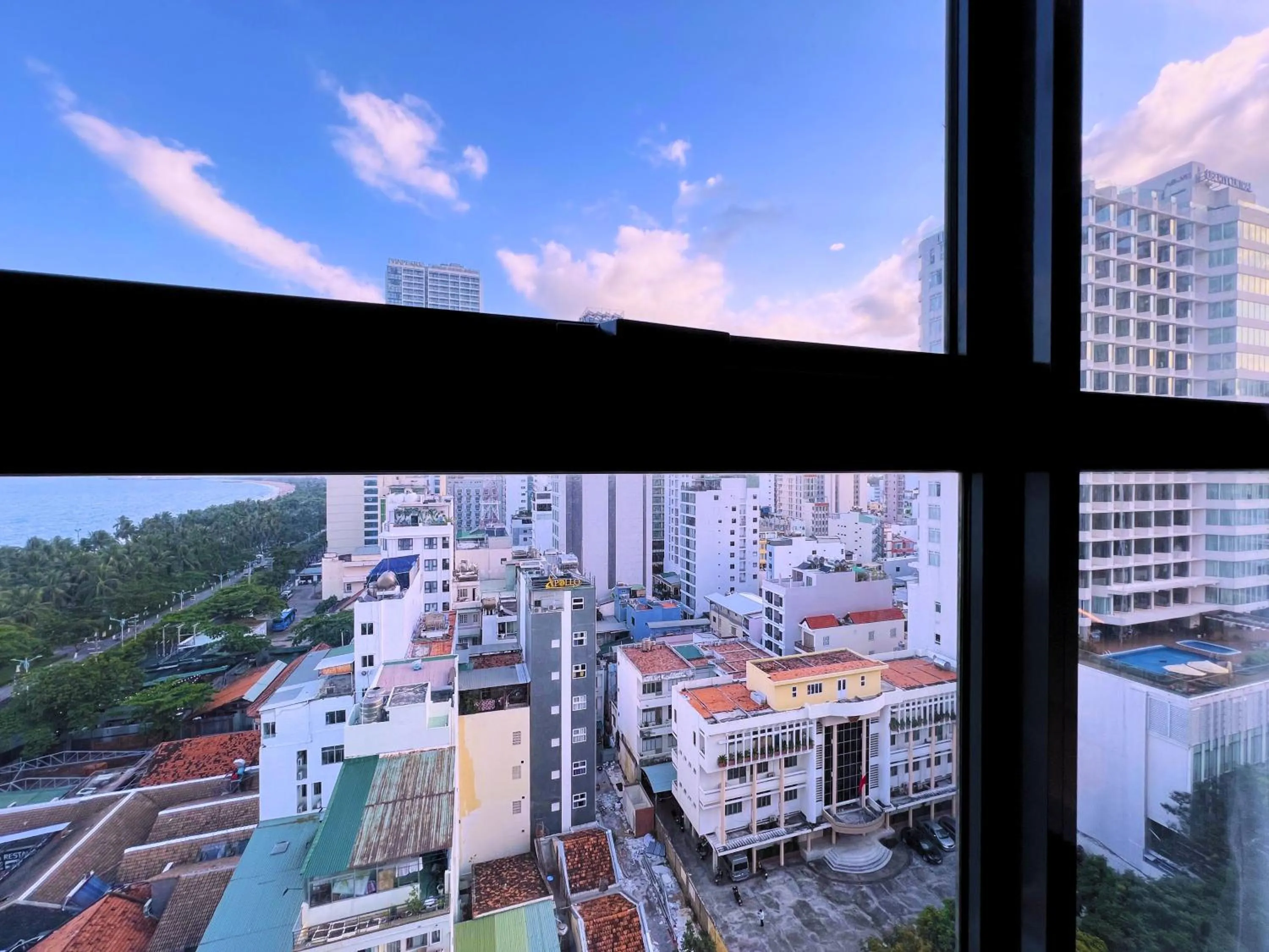 City view in Citadines Bayfront Nha Trang