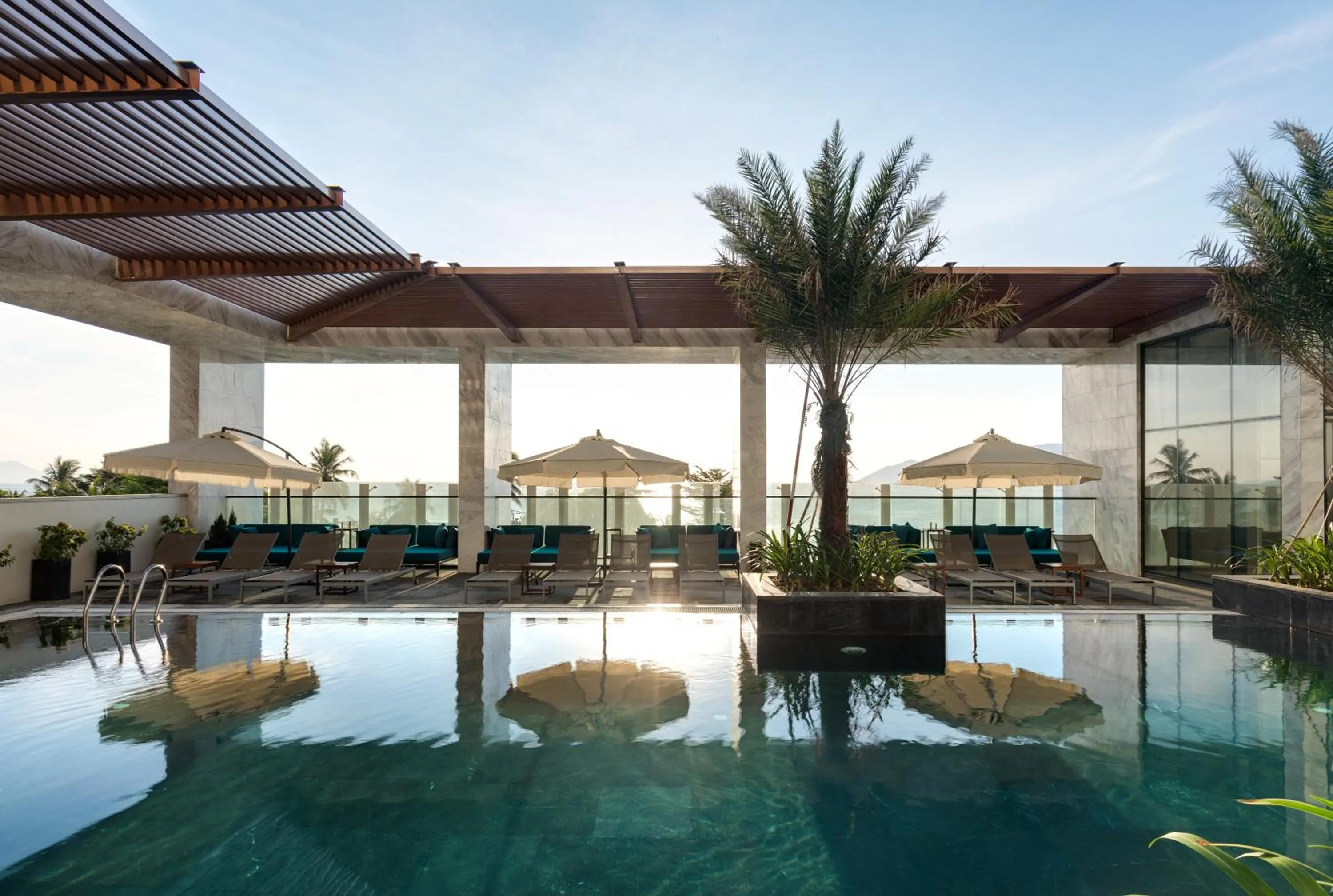 Swimming pool in Citadines Bayfront Nha Trang