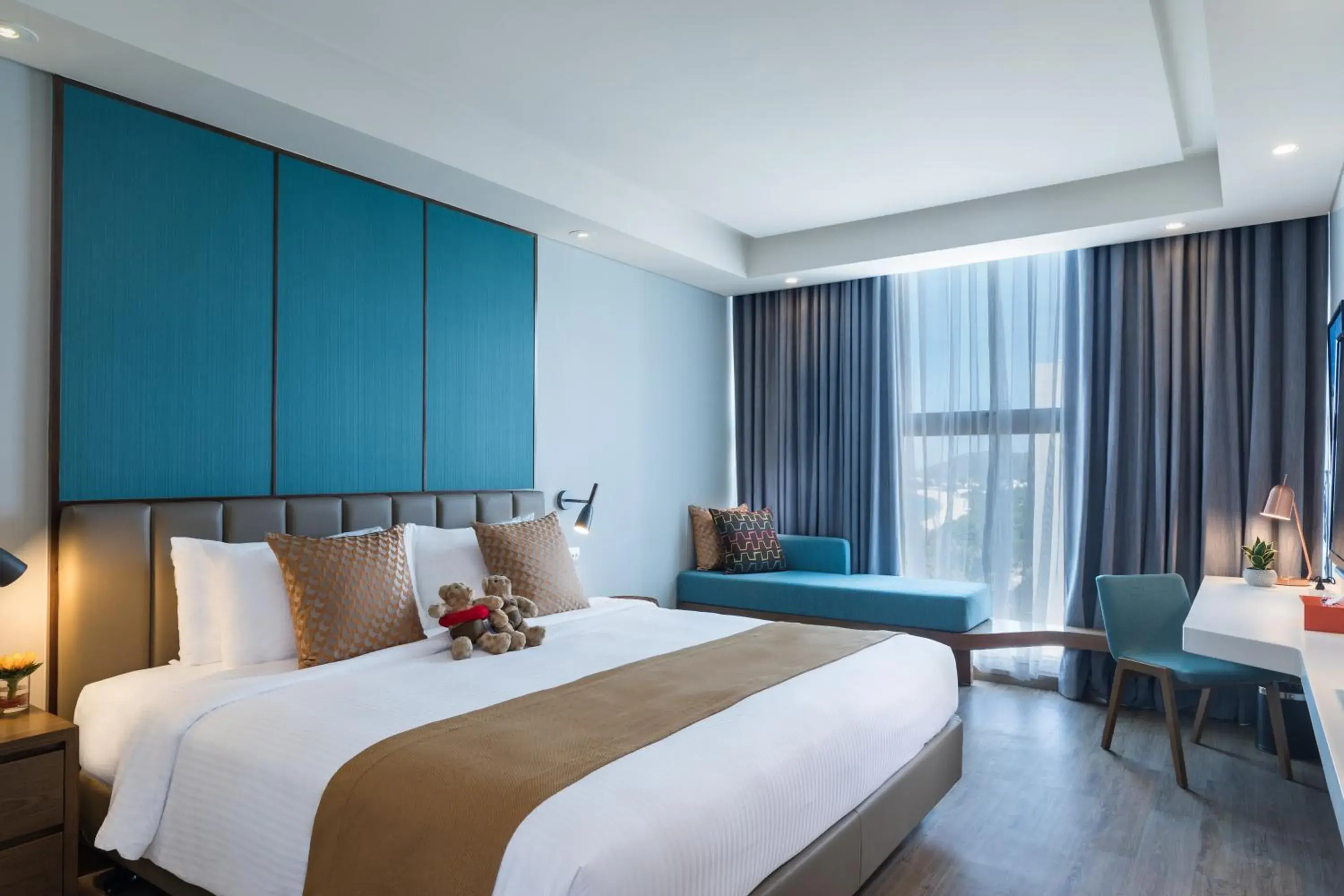 Bed in Citadines Bayfront Nha Trang Bed in Citadines Bayfront Nha Trang