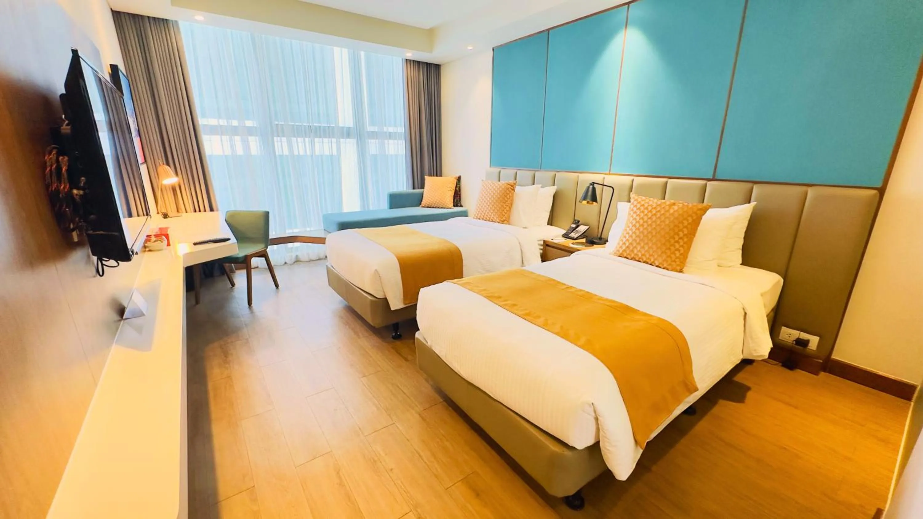 Photo of the whole room, Bed in Citadines Bayfront Nha Trang