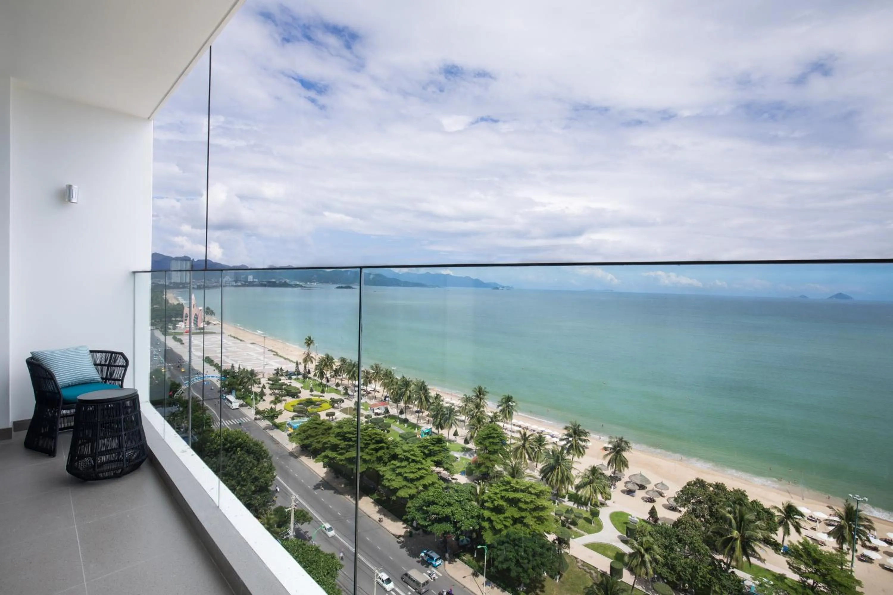 Balcony/Terrace in Citadines Bayfront Nha Trang