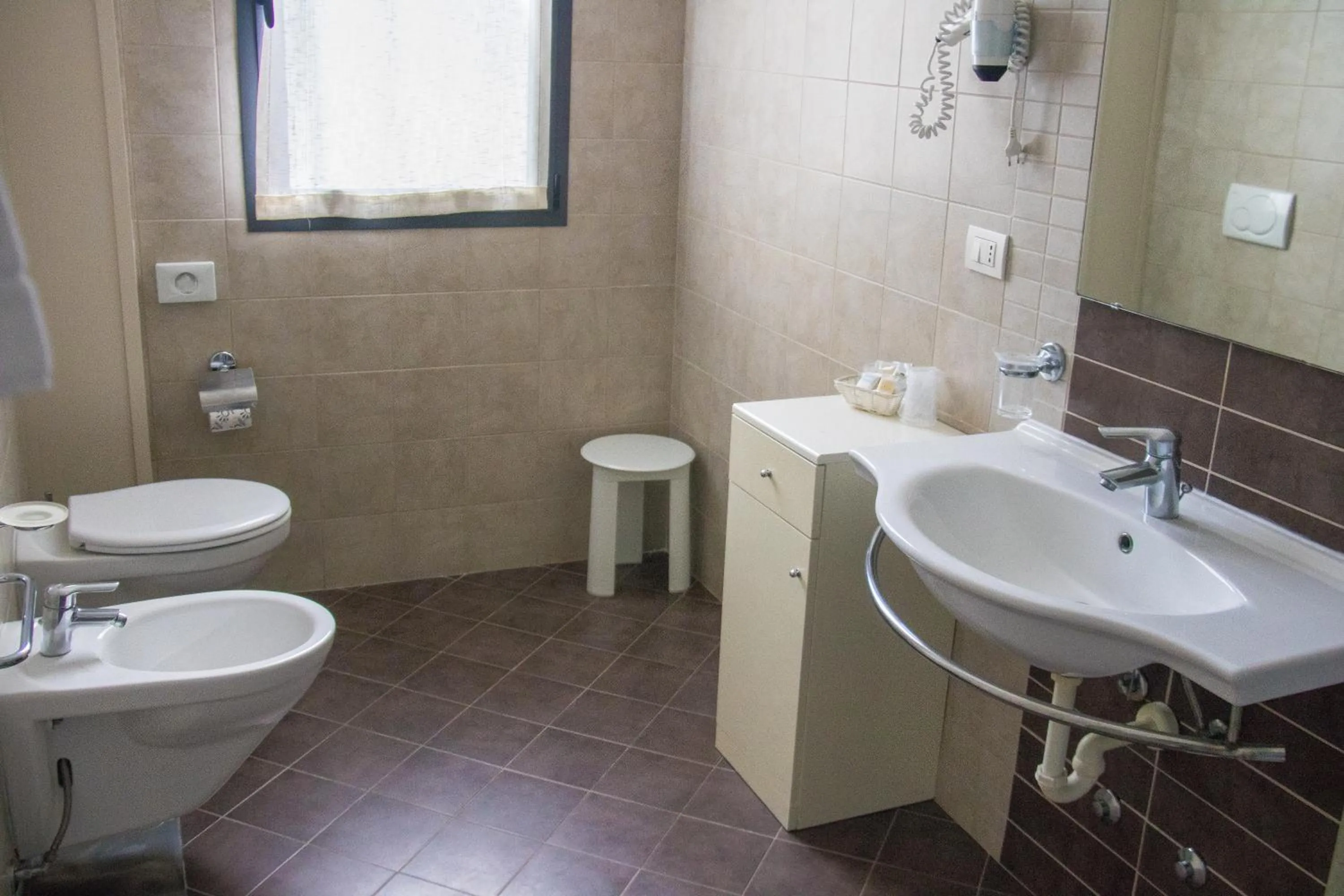 Bathroom in Renzo Hotel