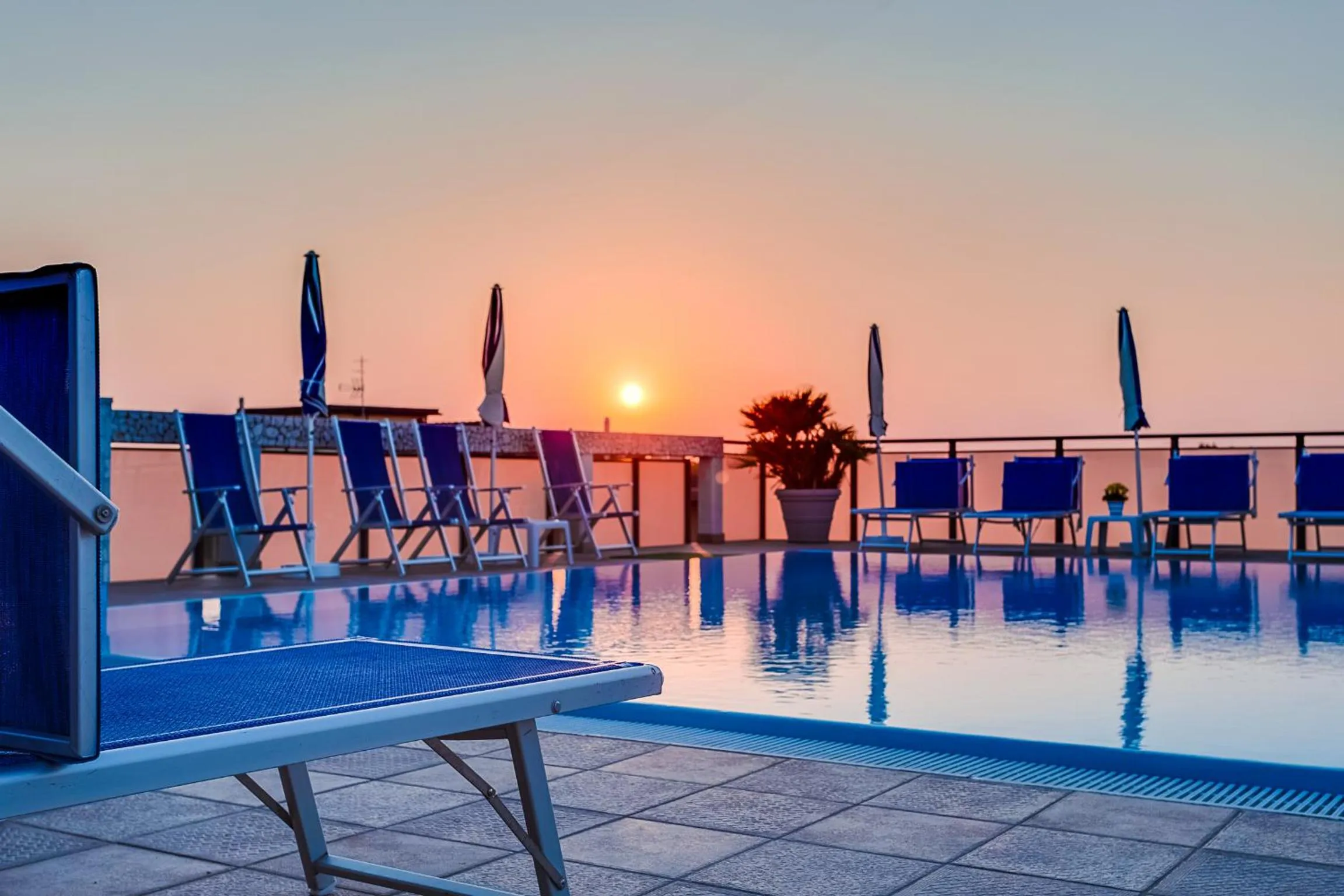 Pool view in Renzo Hotel