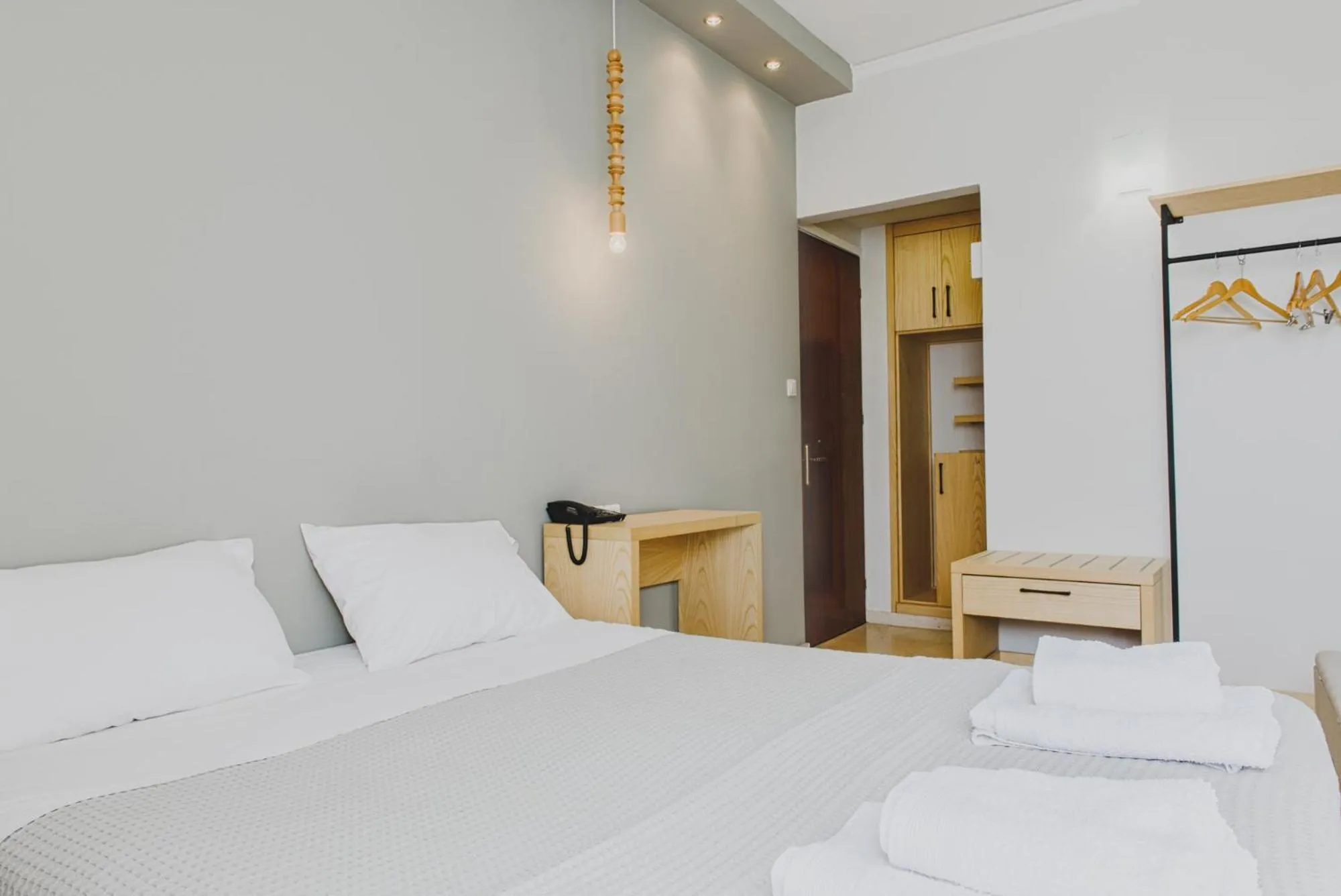 Bedroom, Bed in Messini Hotel