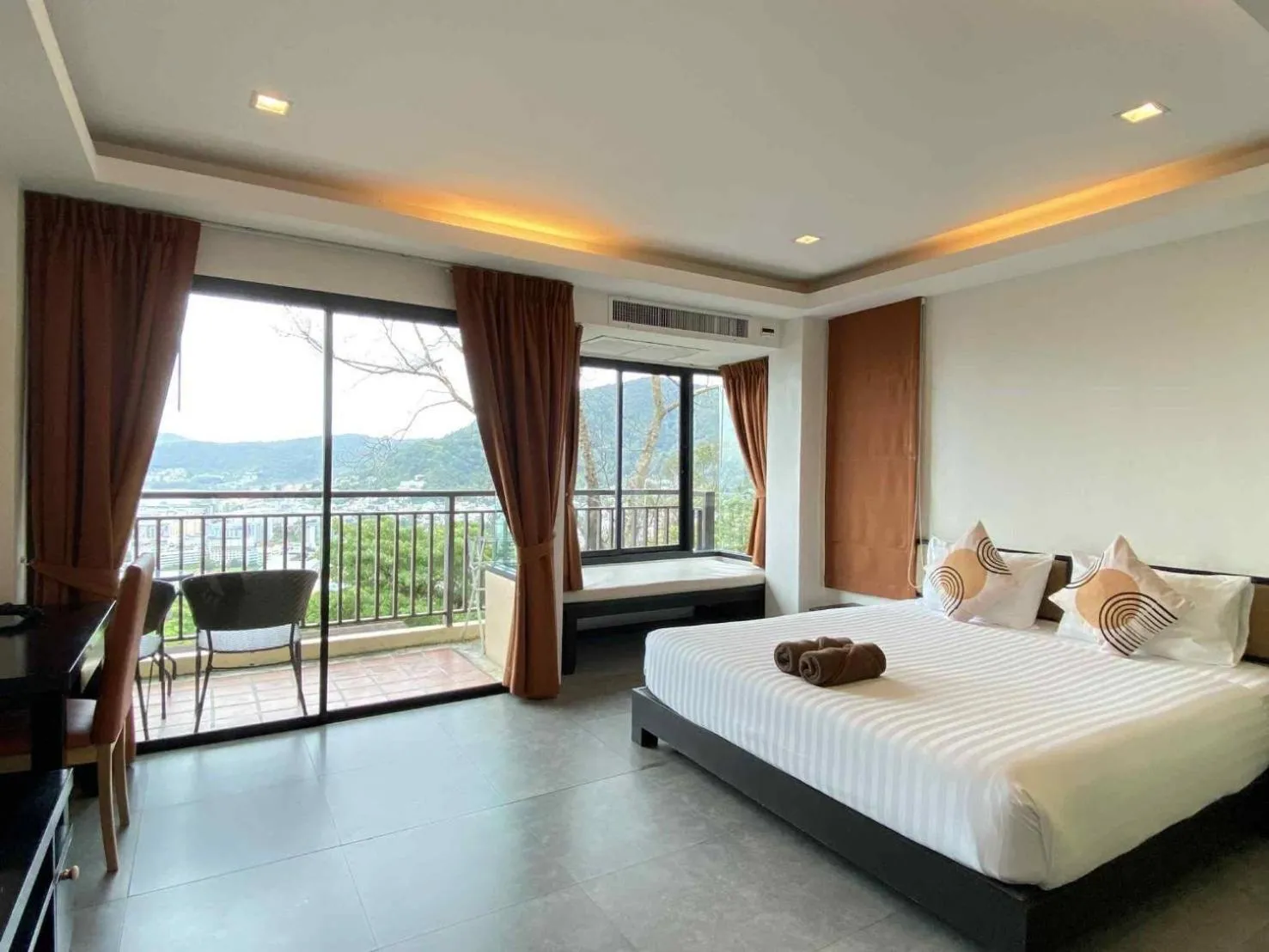 Bed in Sunset Bay View Phuket