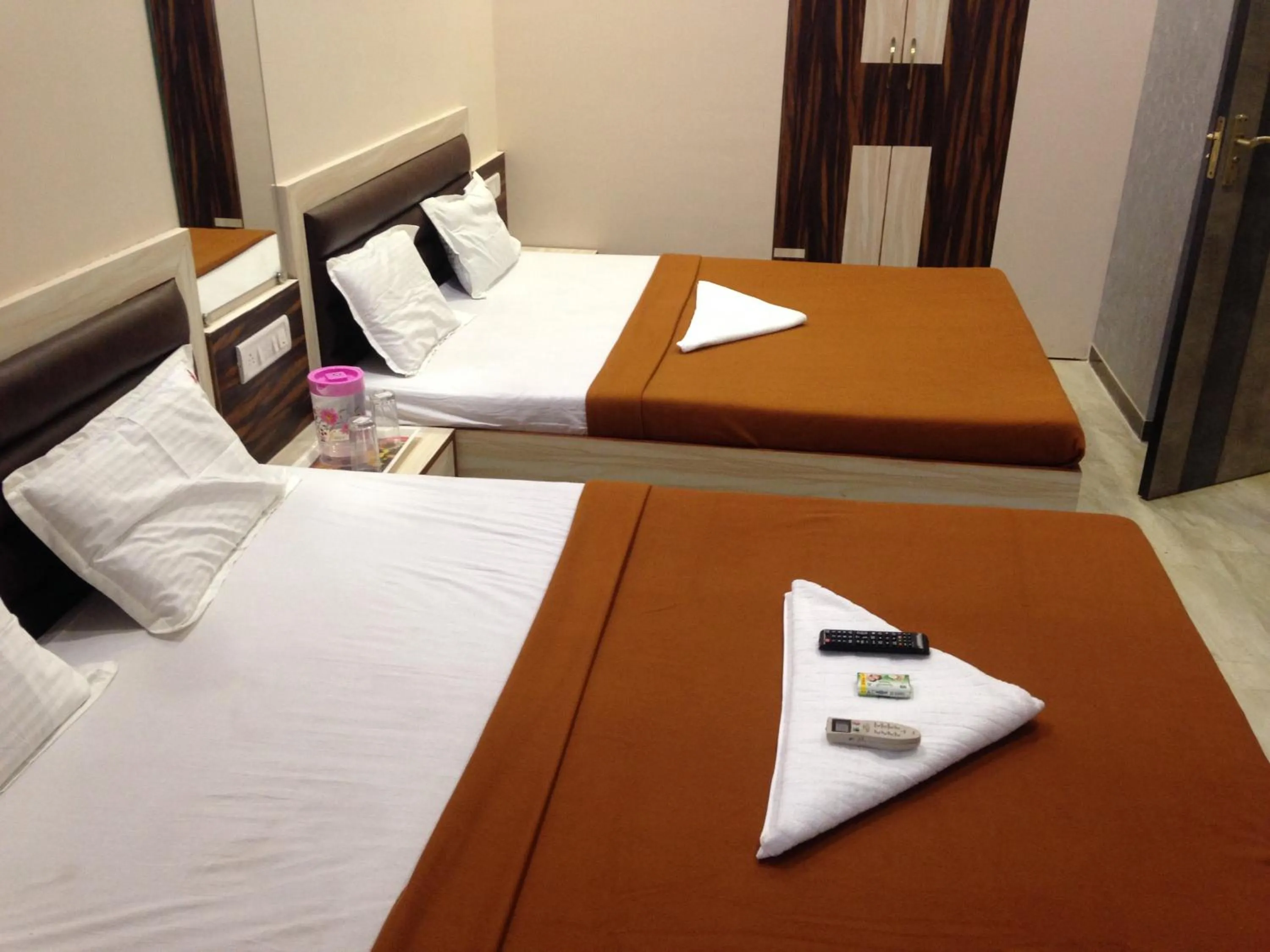 Photo of the whole room, Bed in Welcome Guest House