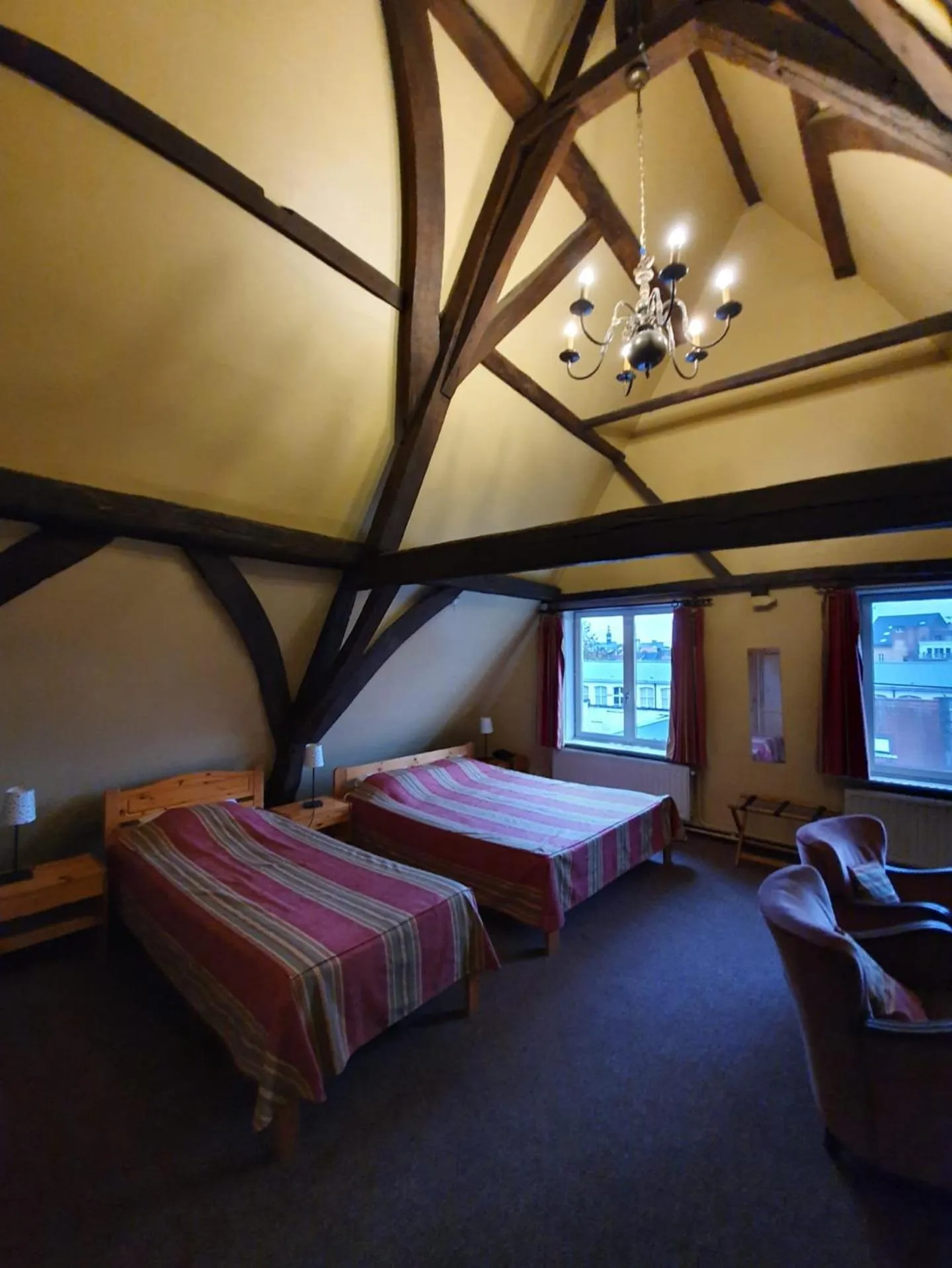 Photo of the whole room, Bed in Erasmus Hotel