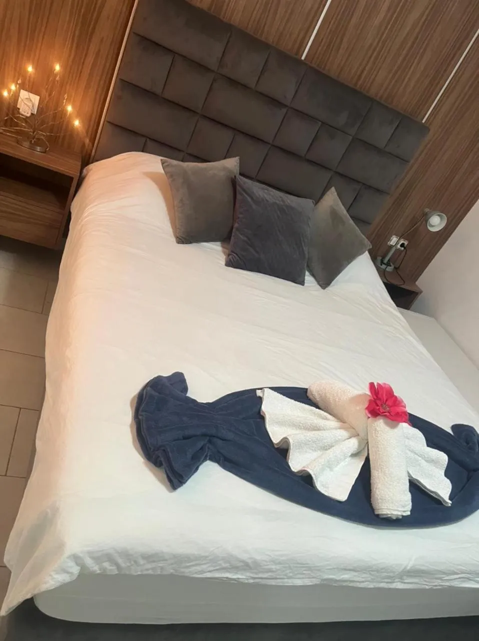 Bed in Appart Hotel Monaco