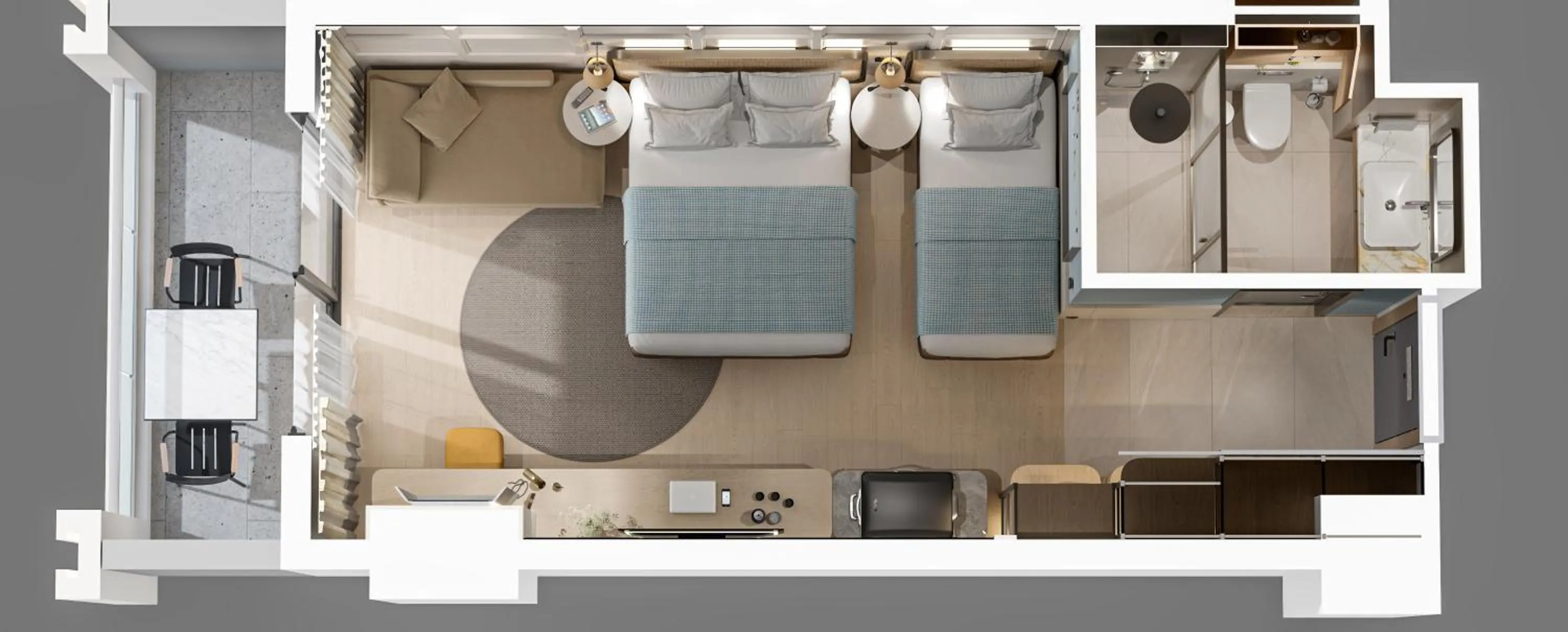 Bed in Numa Bay Exclusive Hotel - Ultra All Inclusive