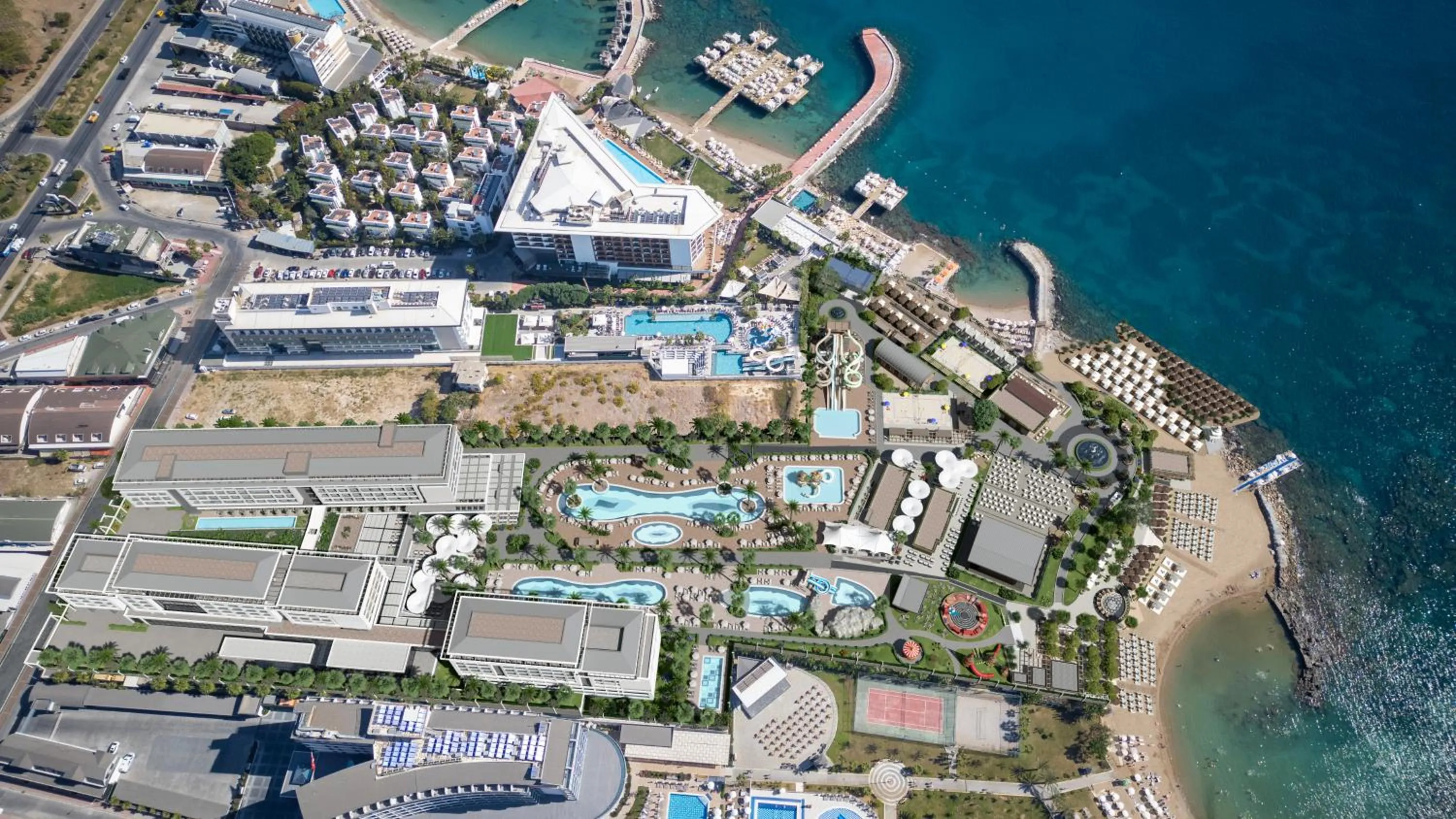 Bird's eye view in Numa Bay Exclusive Hotel - Ultra All Inclusive