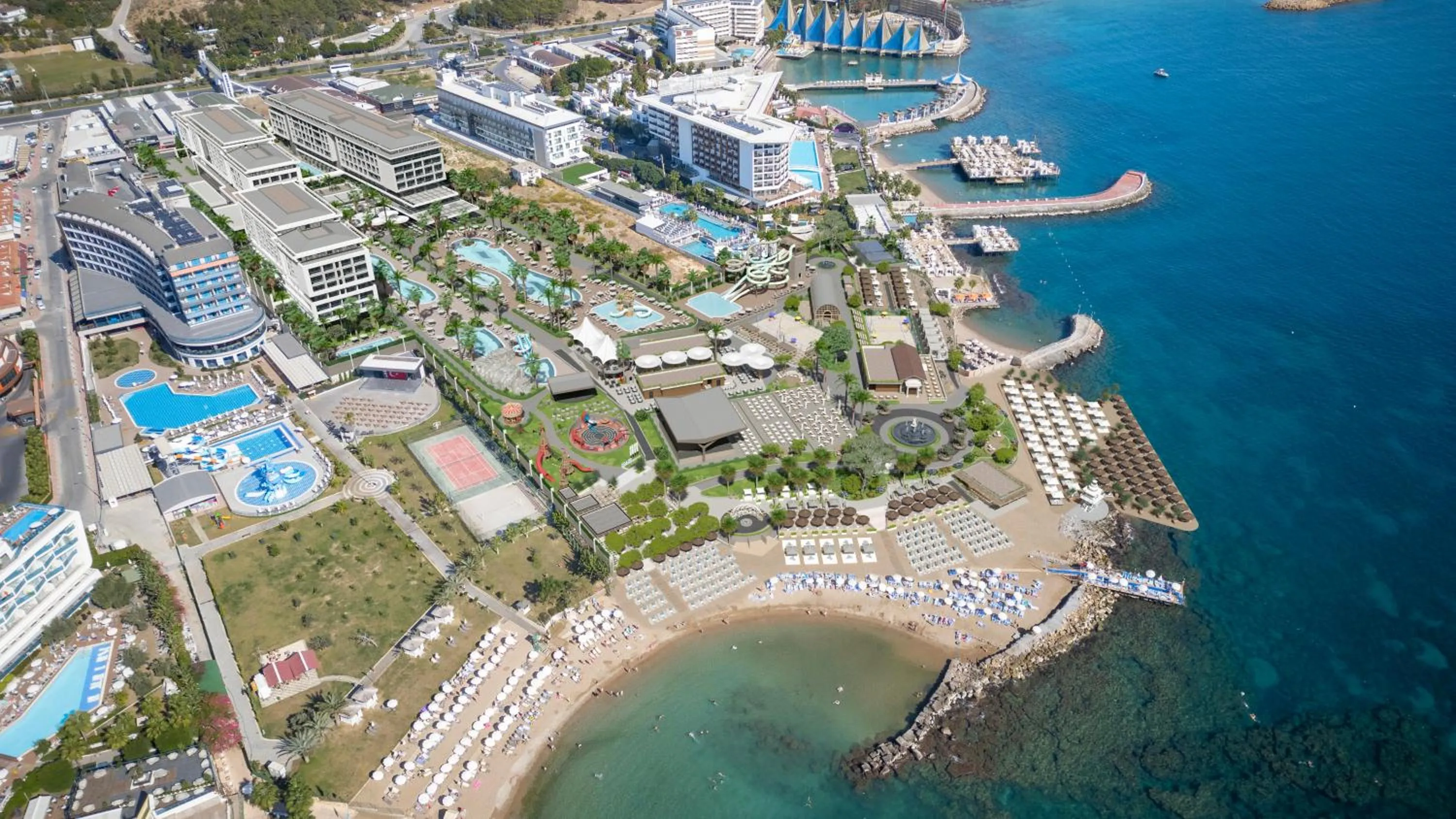 Bird's eye view in Numa Bay Exclusive Hotel - Ultra All Inclusive