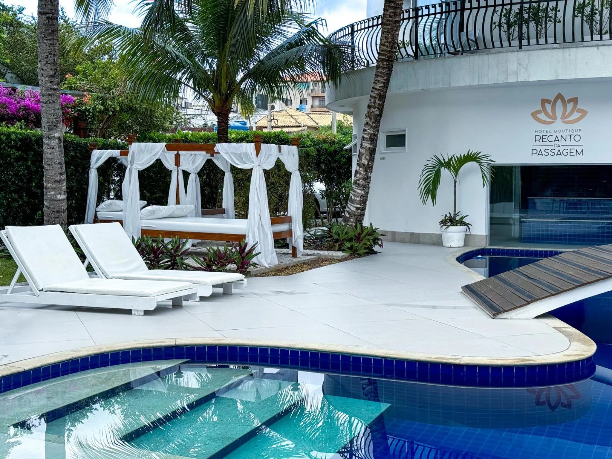 Swimming pool in Hotel Boutique Recanto da Passagem