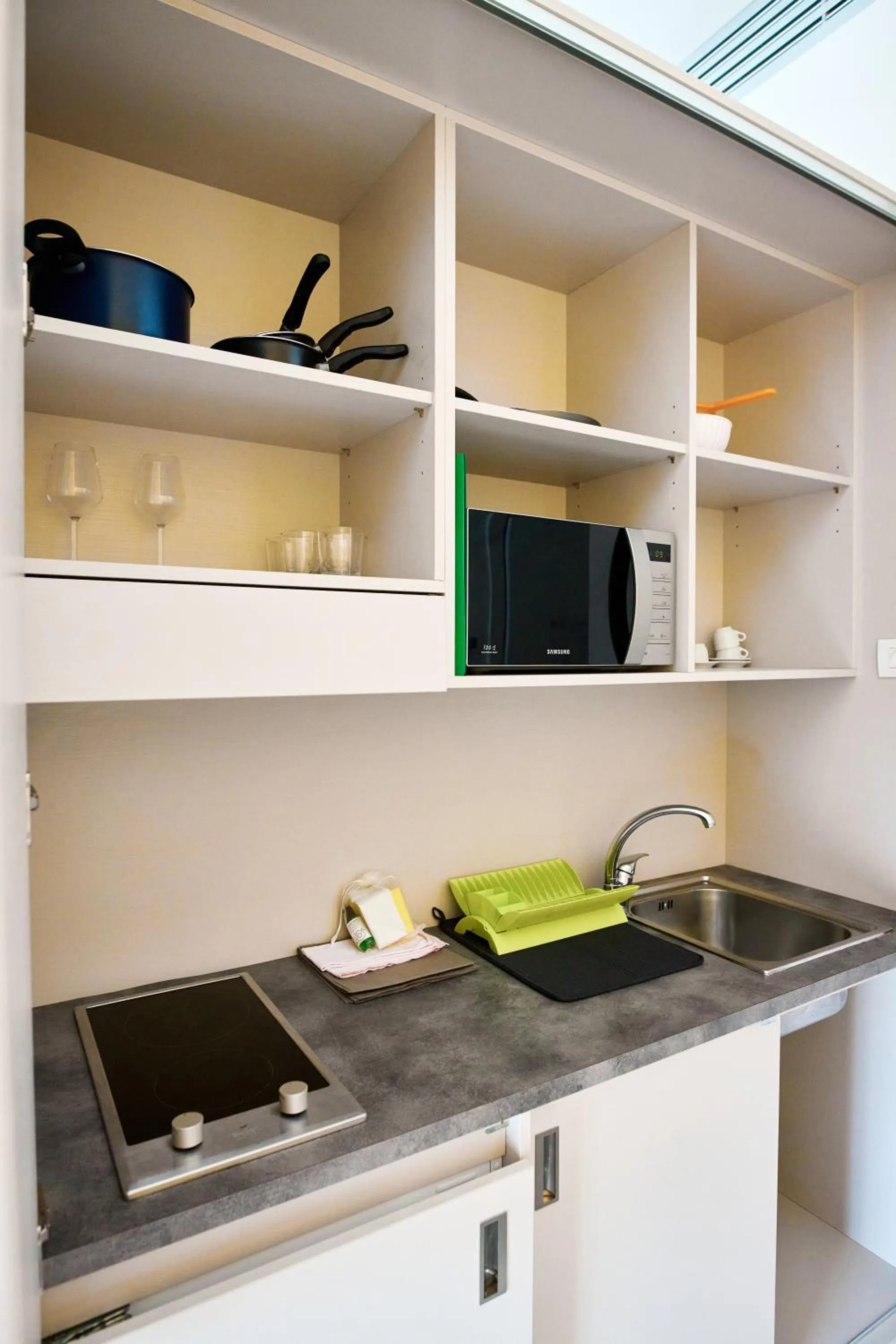 Kitchen or kitchenette in Residence Cristallo Senigallia