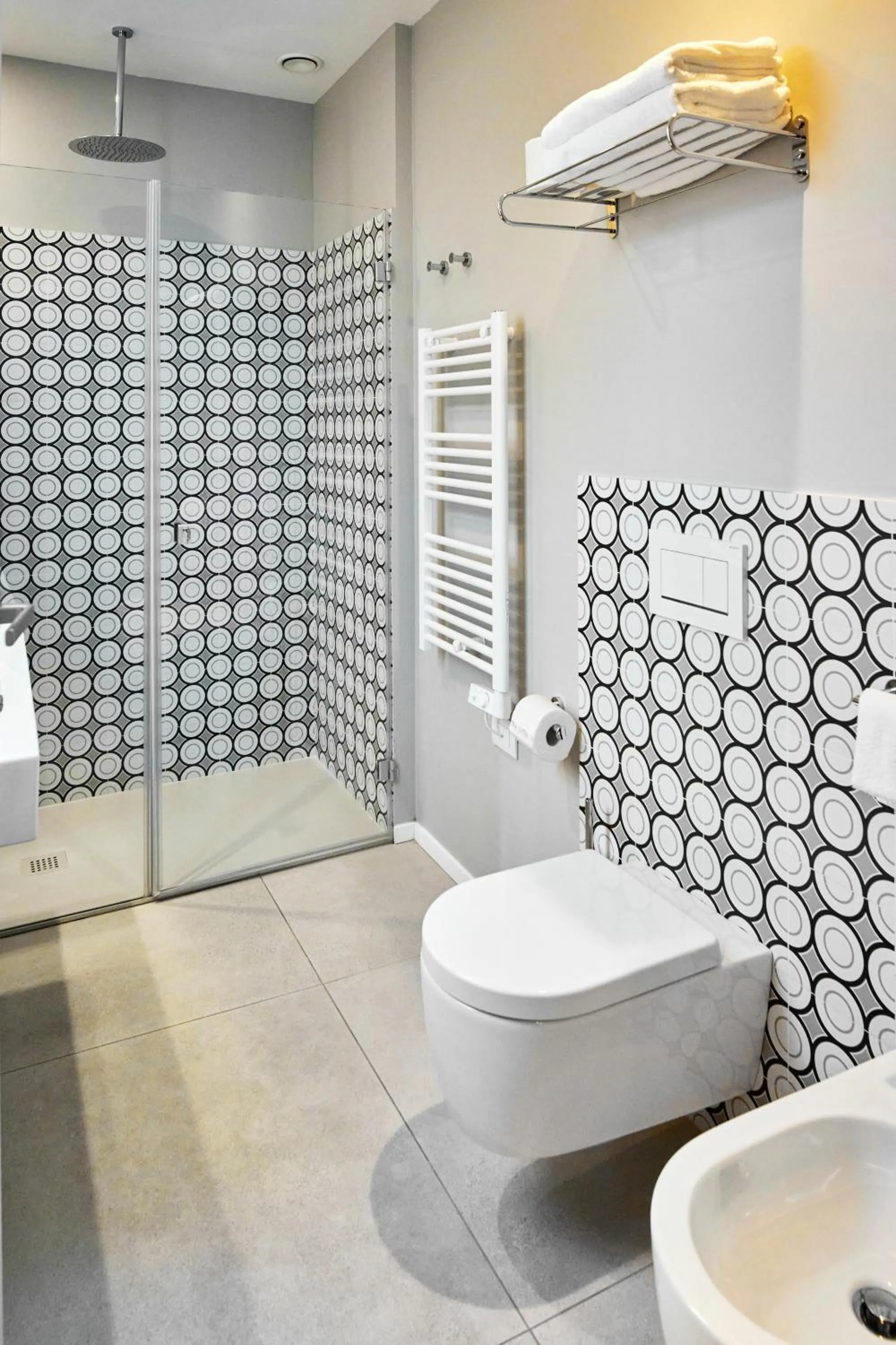 Bathroom in Residence Cristallo Senigallia