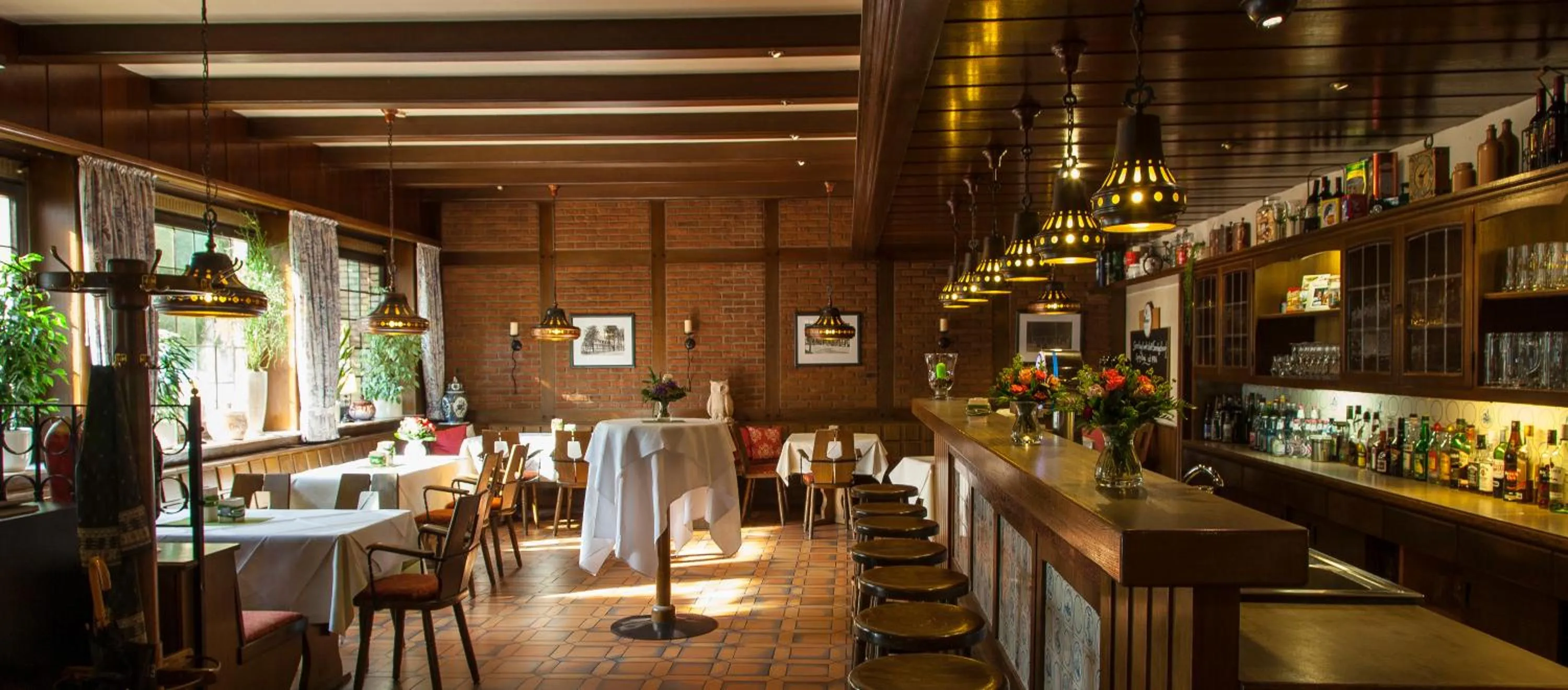 Restaurant/places to eat in Hotel Brügge