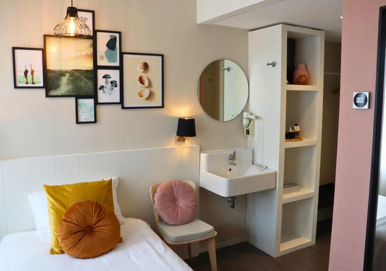 Bedroom in Leopold Hotel Ostend