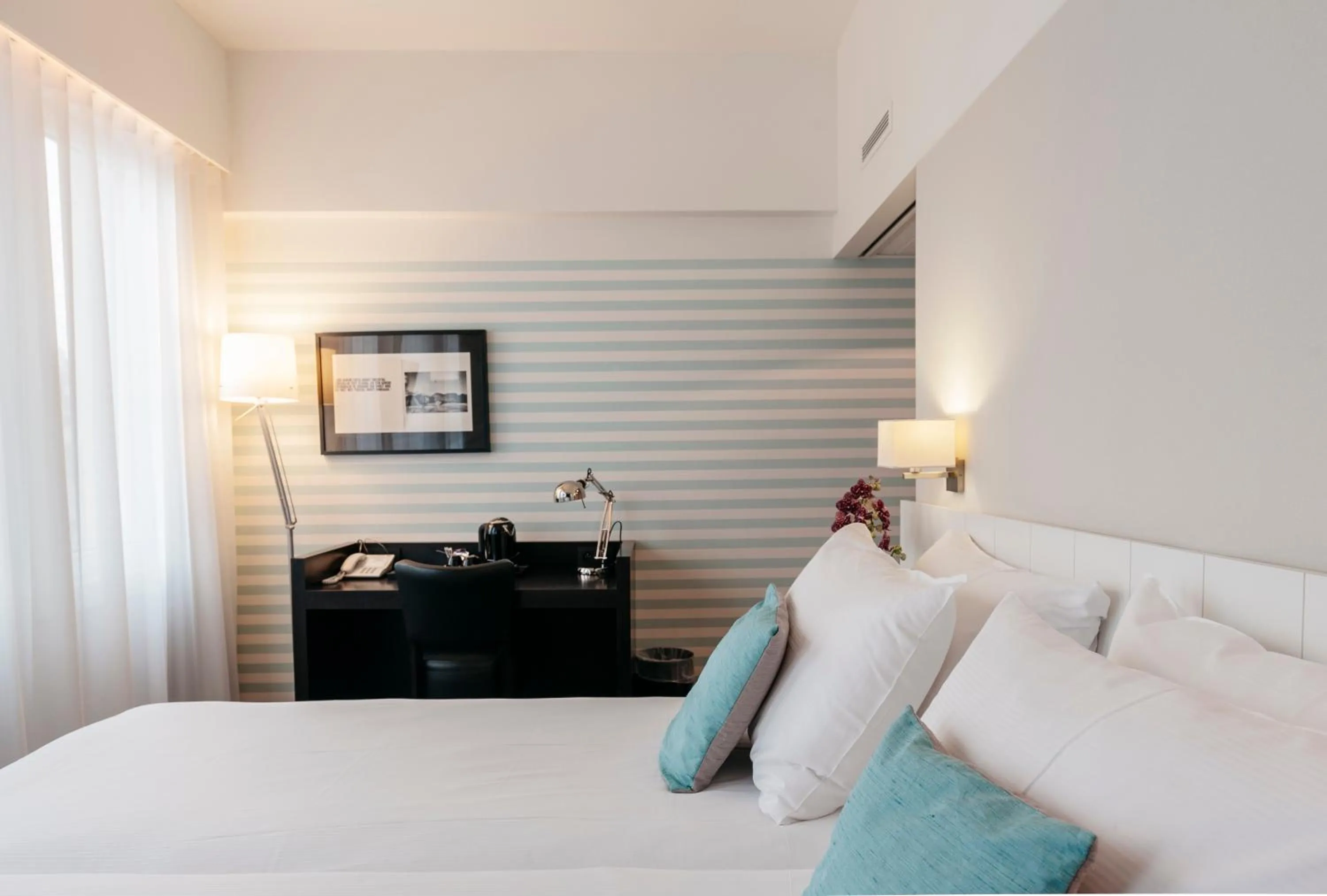 Bed in Leopold Hotel Ostend