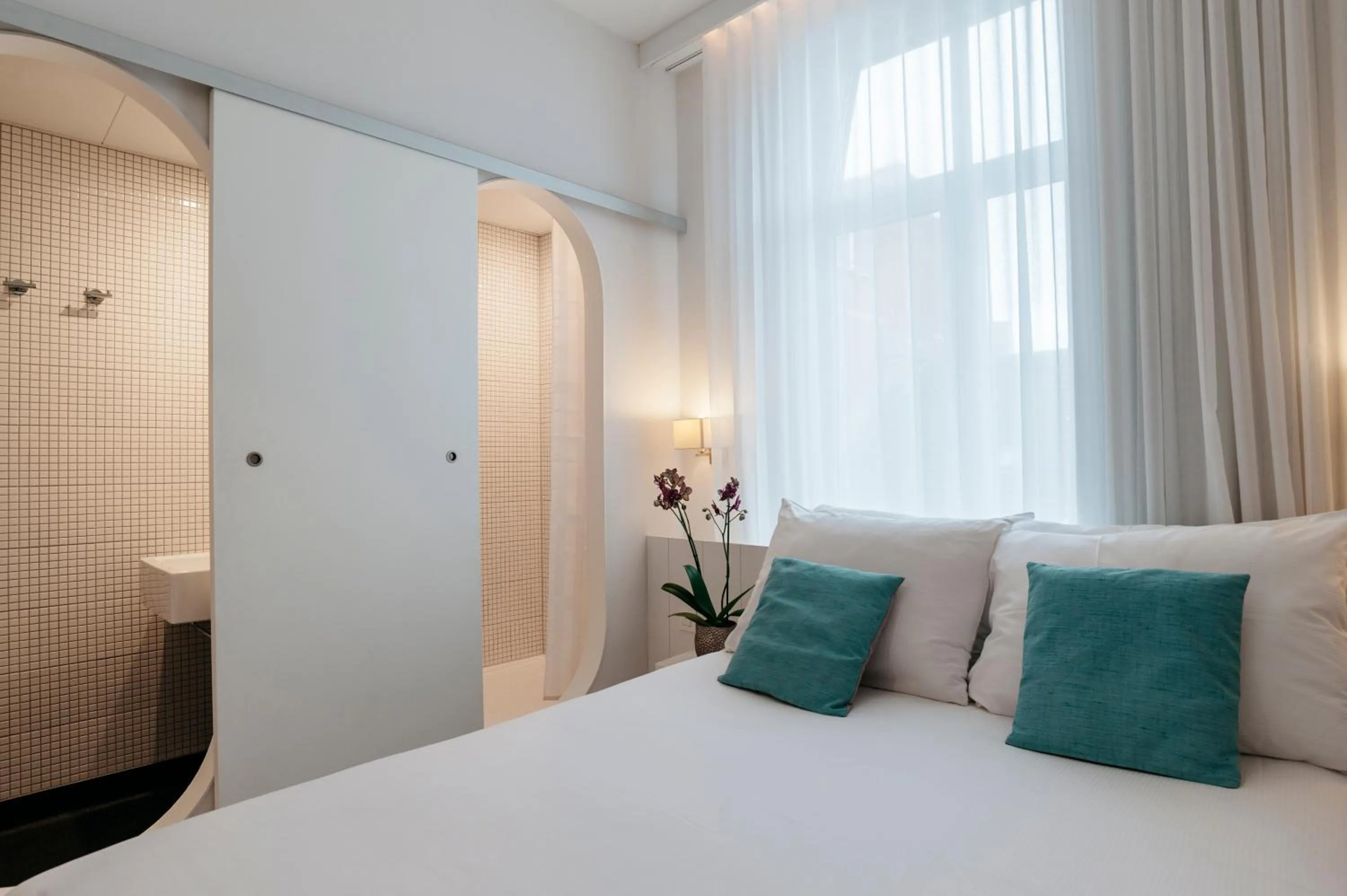 Bed in Leopold Hotel Ostend