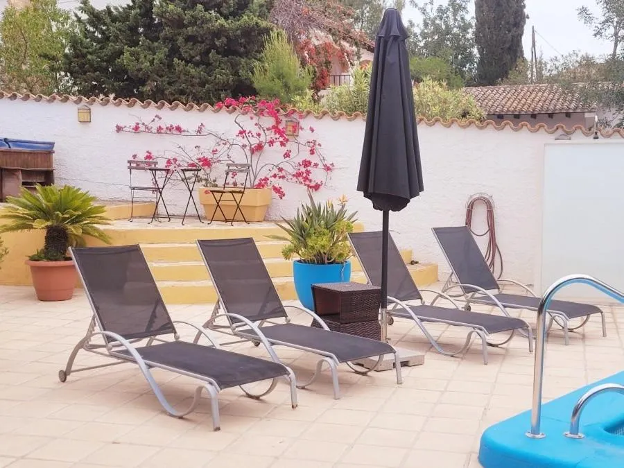 Swimming pool in Casa Blanca Suiza