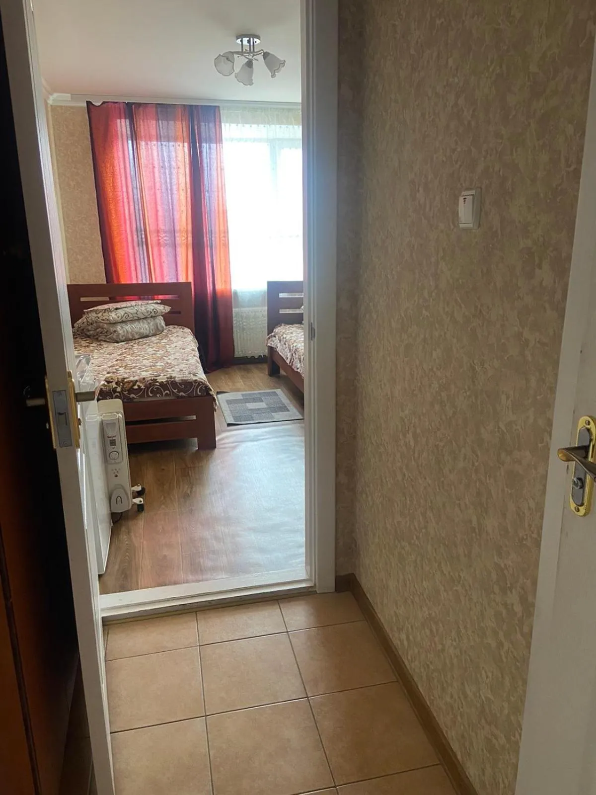 Bed in Hotel Yuvileyny