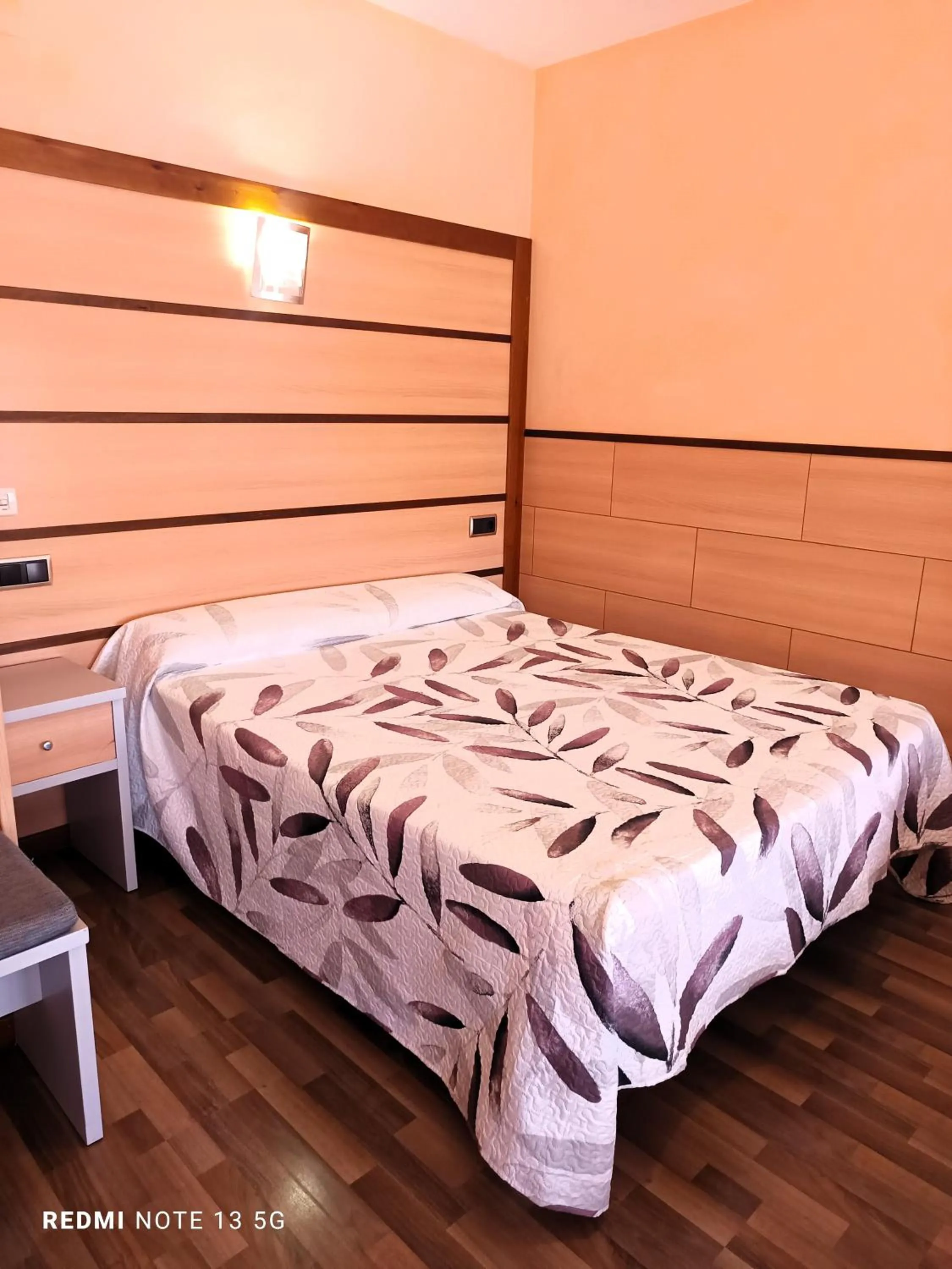 Bed in Hotel Pio XII Jumilla