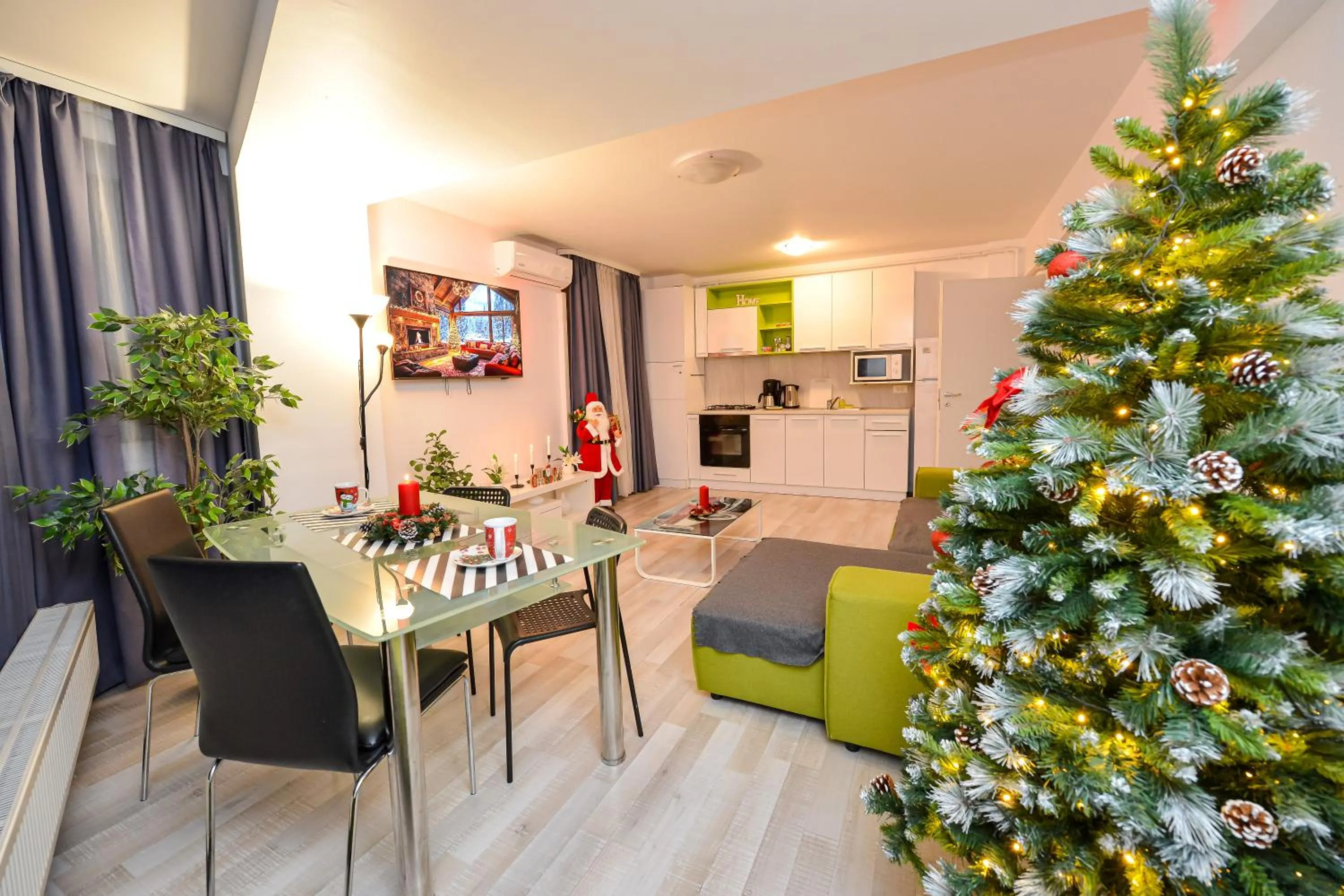 Kitchen or kitchenette in Harmony Suites