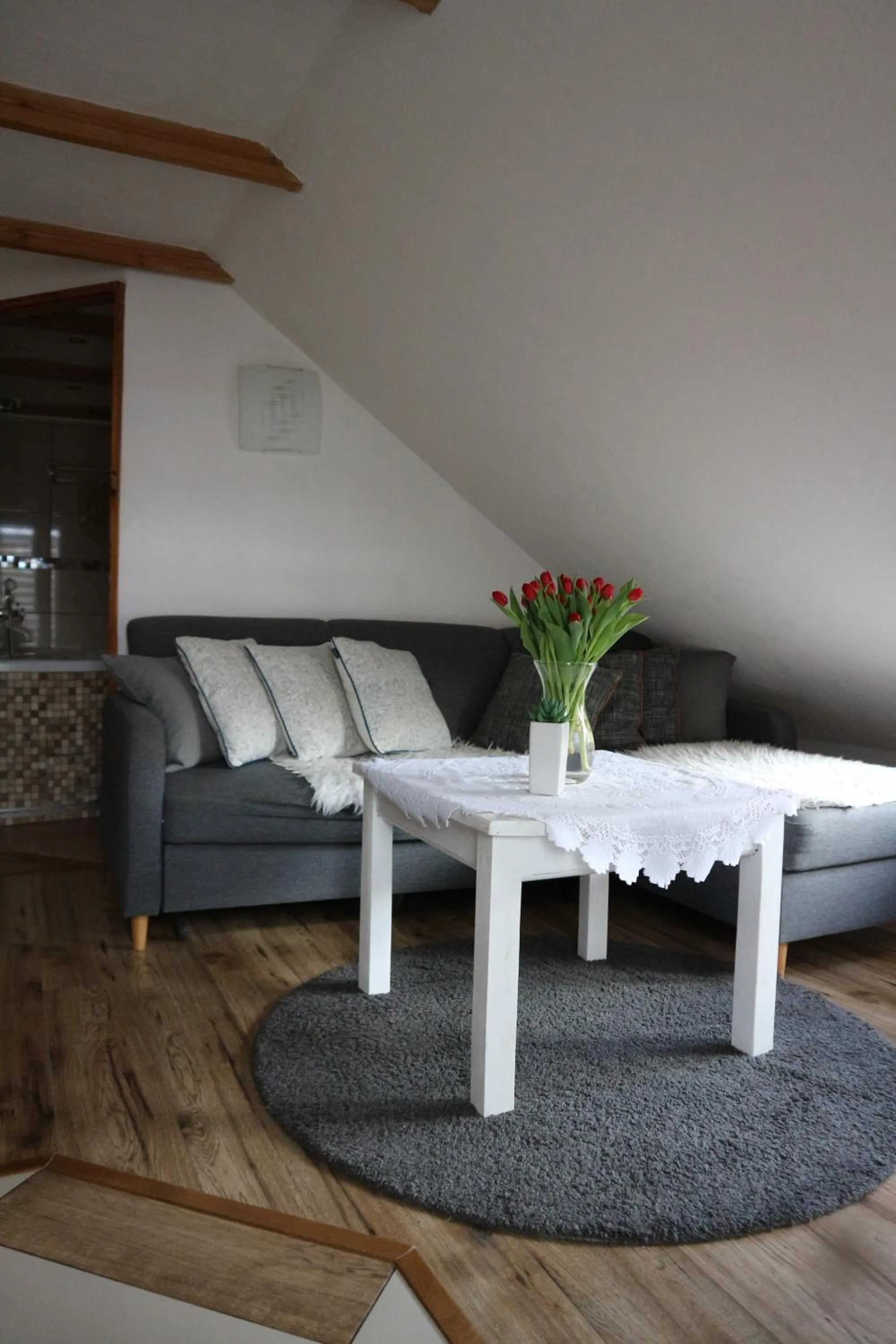 Living room in Pensjonat Gościniec Szczyrk , z sauną i jacuzzi