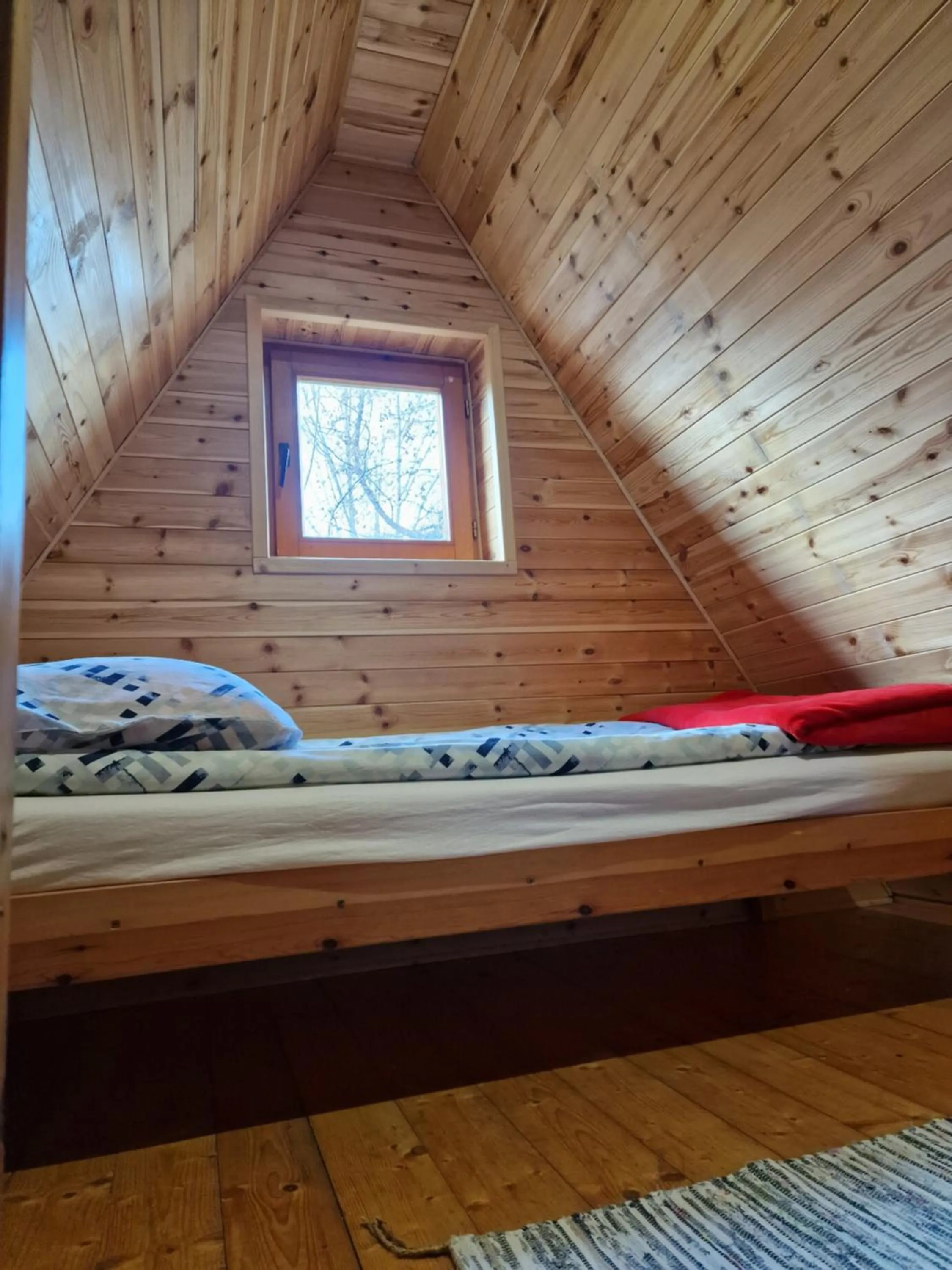 Bed in Pensjonat Gościniec Szczyrk , z sauną i jacuzzi