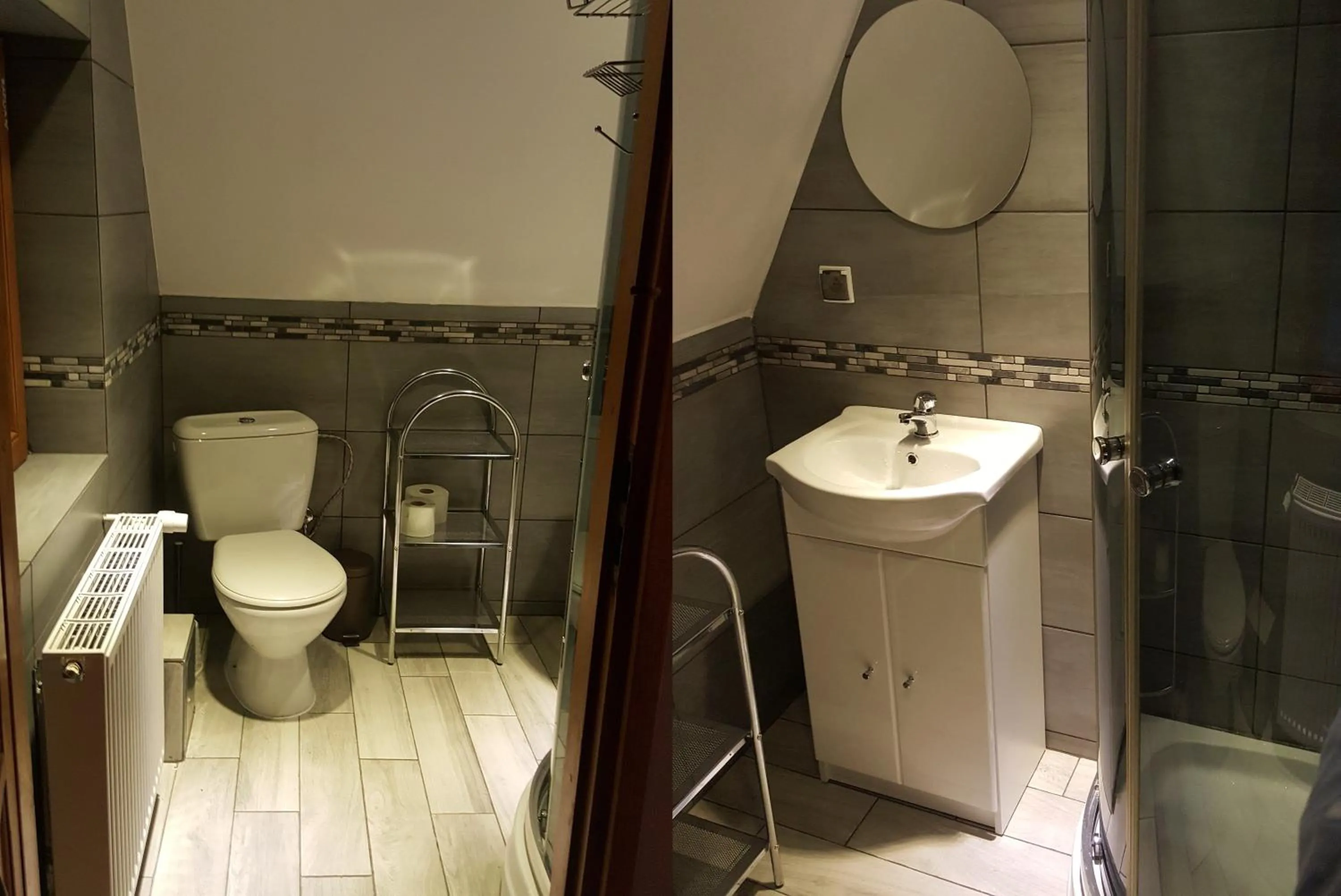 Shower in Pensjonat Gościniec Szczyrk , z sauną i jacuzzi