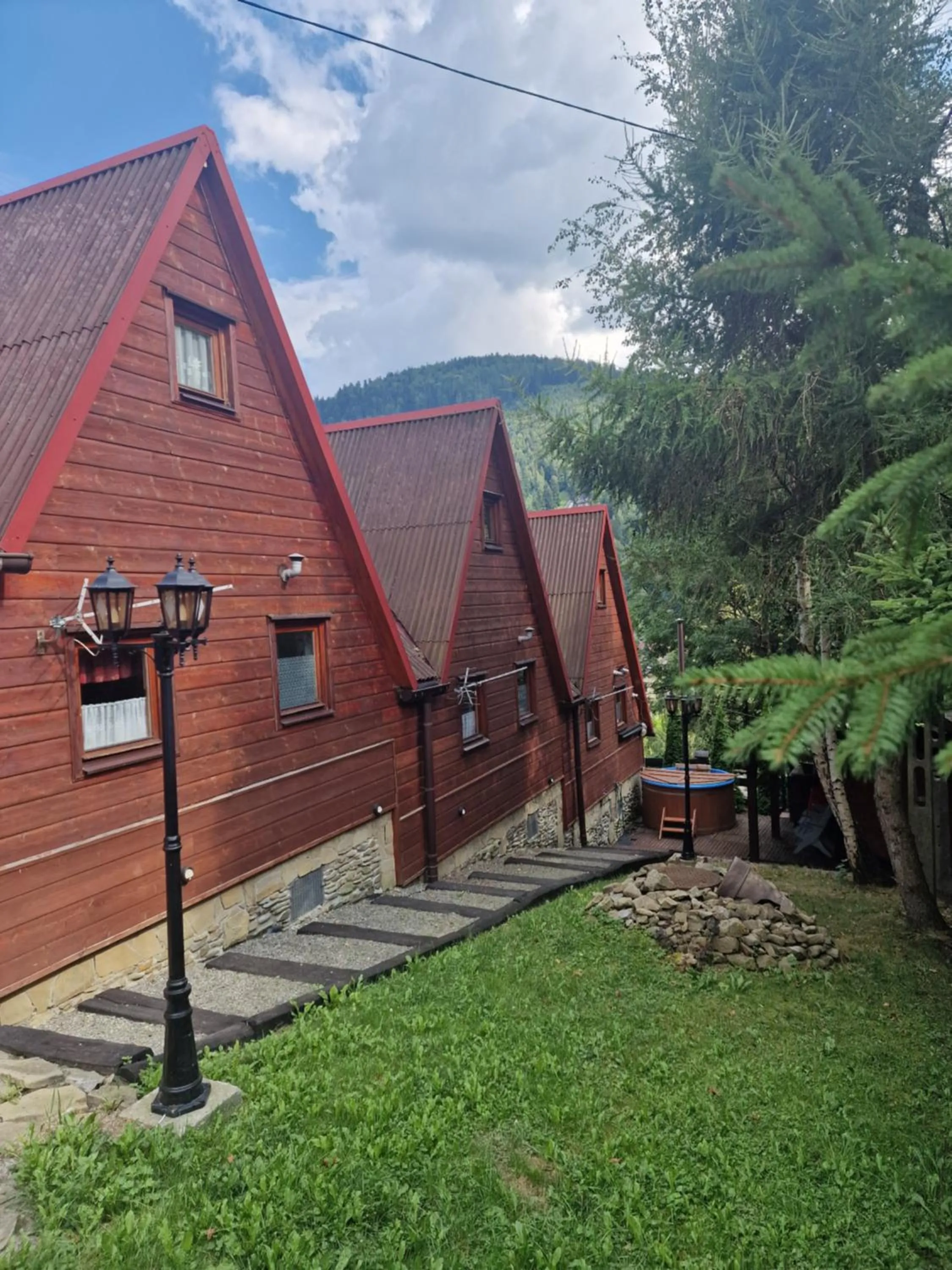 Property building in Pensjonat Gościniec Szczyrk , z sauną i jacuzzi